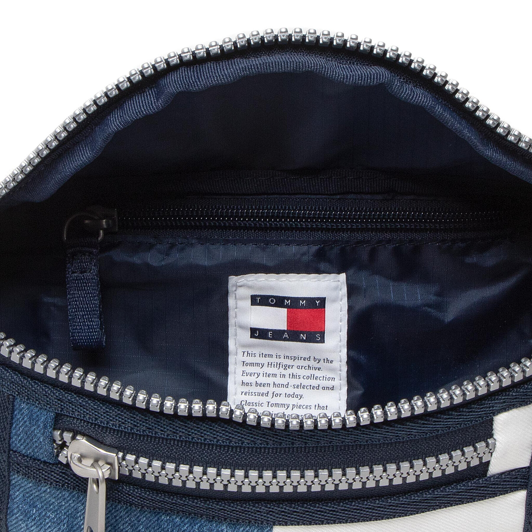 Tommy Jeans Ľadvinka Tjm Heritage Bumbag Varsity AM0AM08860 Béžová - Pepit.sk