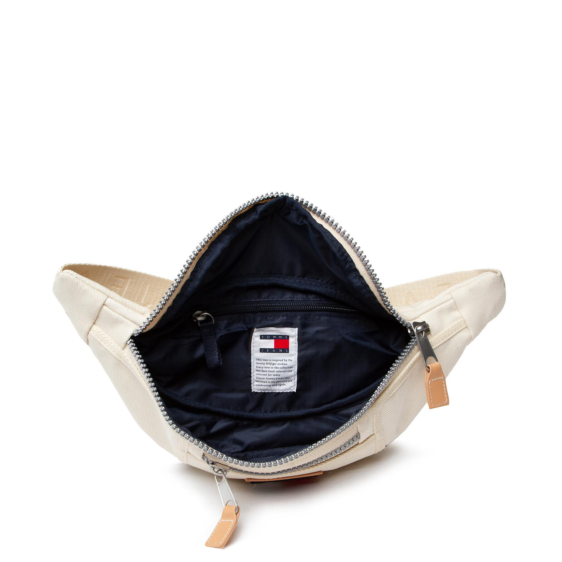 Tommy Jeans Ľadvinka Tjm Heritage Cnvs Bumbag AM0AM08500 Béžová - Pepit.sk