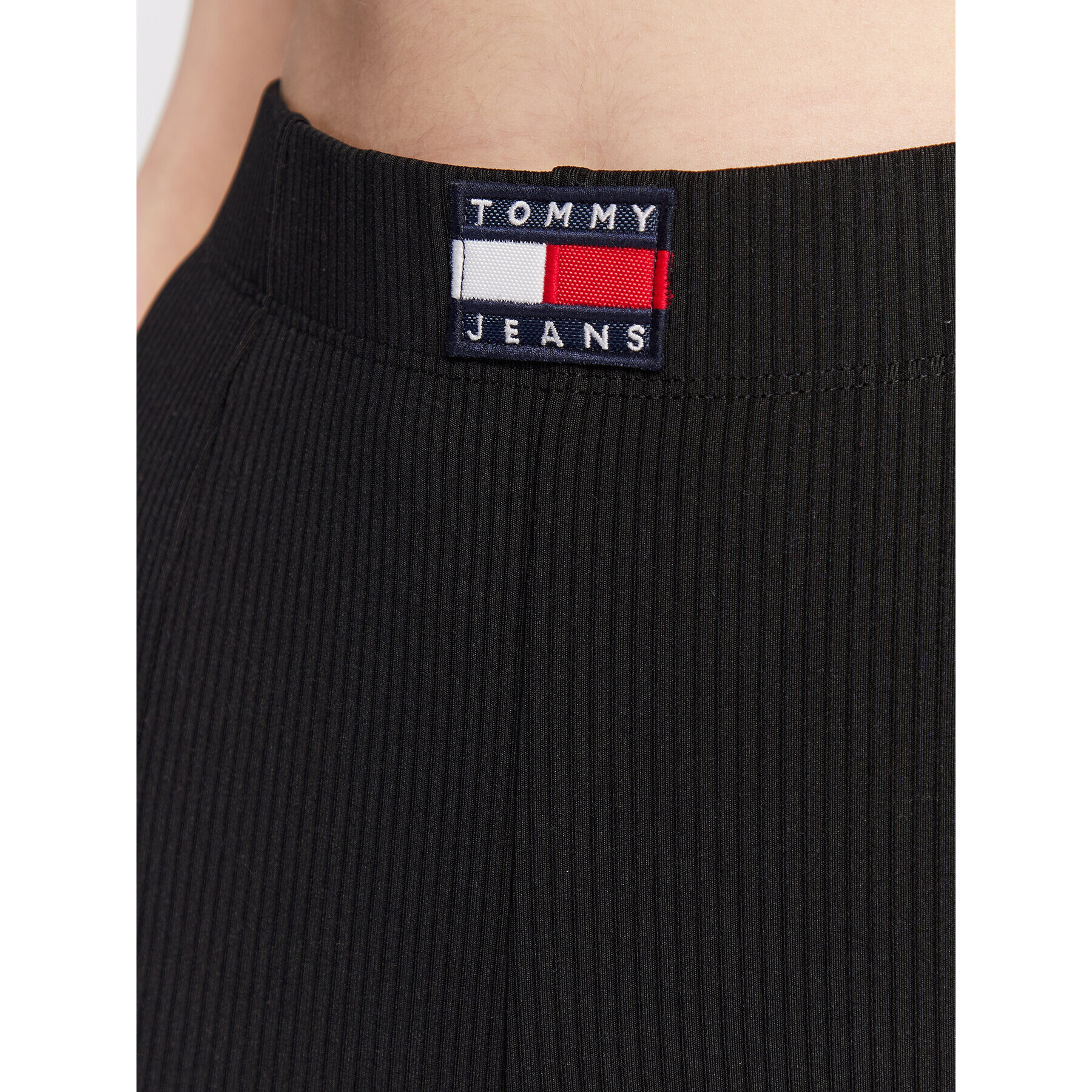 Tommy Jeans Legíny Center Badge DW0DW14988 Čierna Slim Fit - Pepit.sk