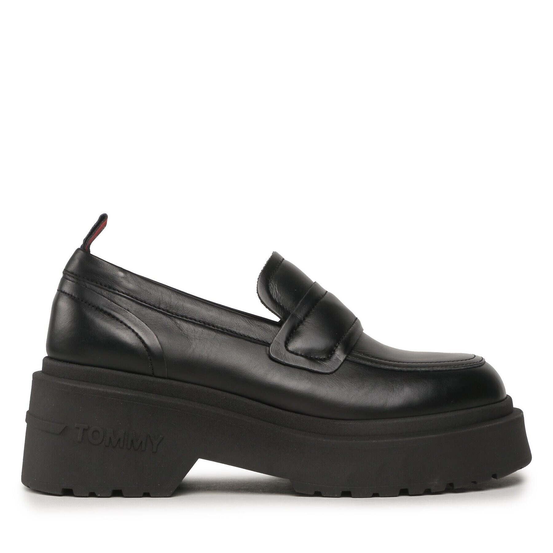 Tommy Jeans Poltopánky Tjw Ava Loafer EN0EN02218 Čierna - Pepit.sk