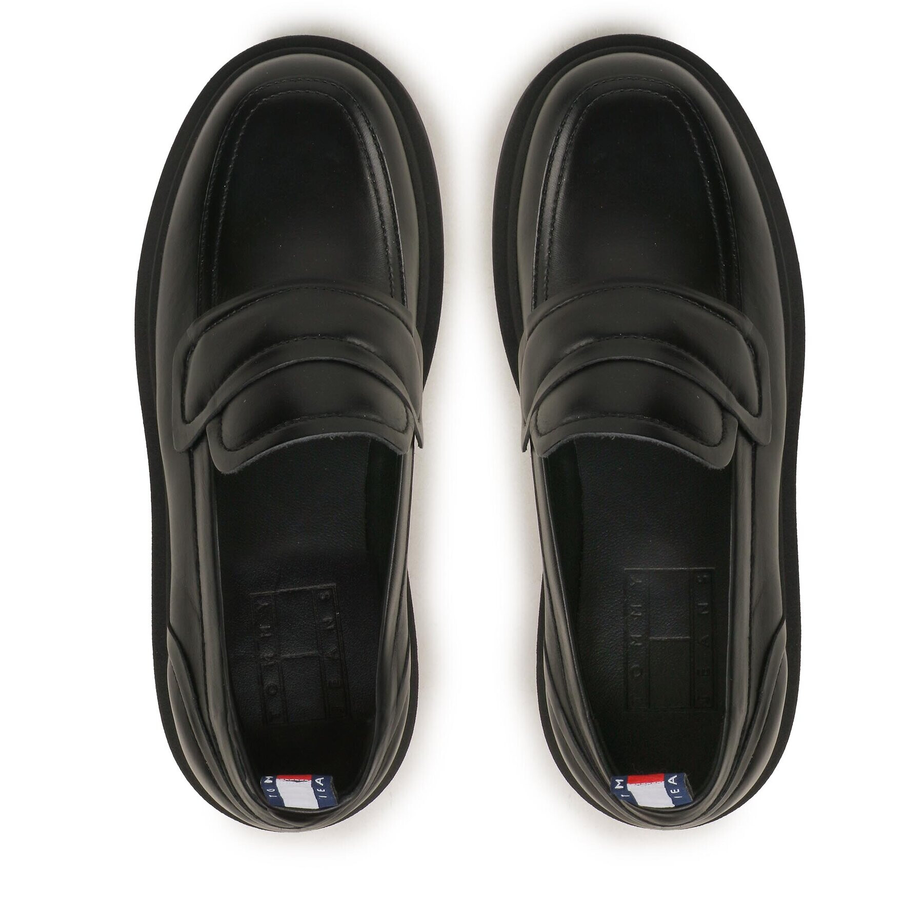 Tommy Jeans Poltopánky Tjw Ava Loafer EN0EN02218 Čierna - Pepit.sk