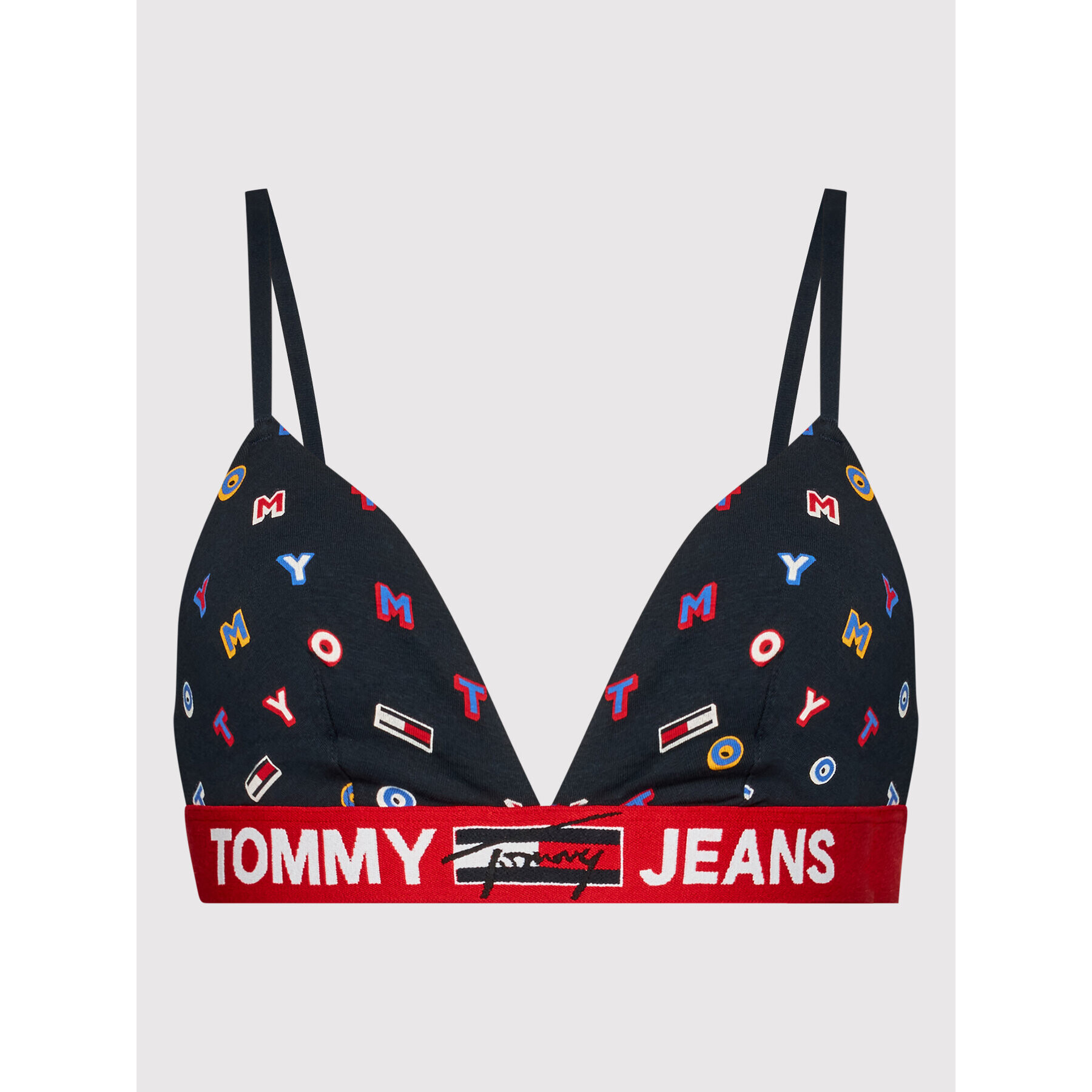 Tommy Jeans Podprsenka Bralette UW0UW02733 Tmavomodrá - Pepit.sk