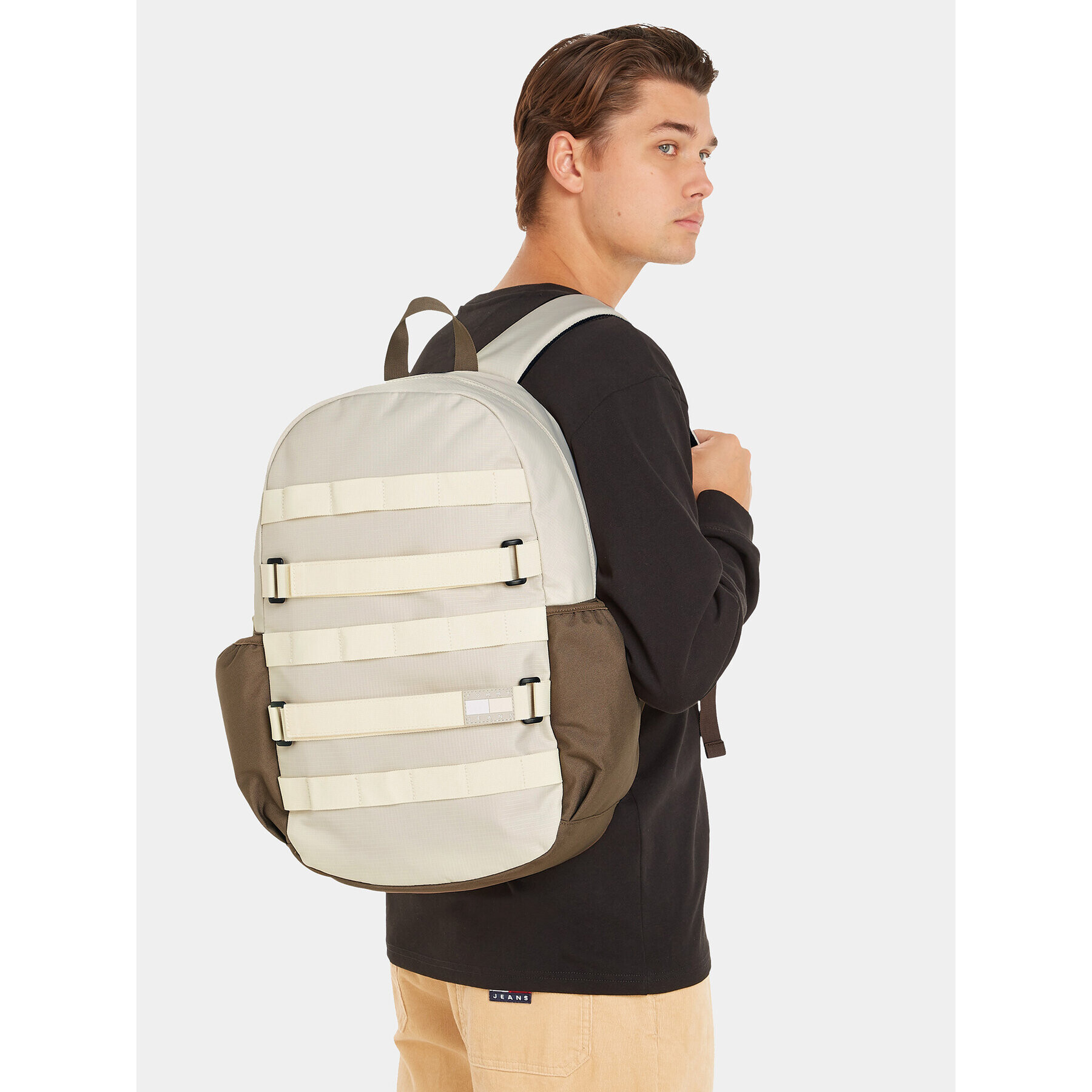 Tommy Jeans Ruksak Tjm Skater Boy Backpack AM0AM11162 Béžová - Pepit.sk