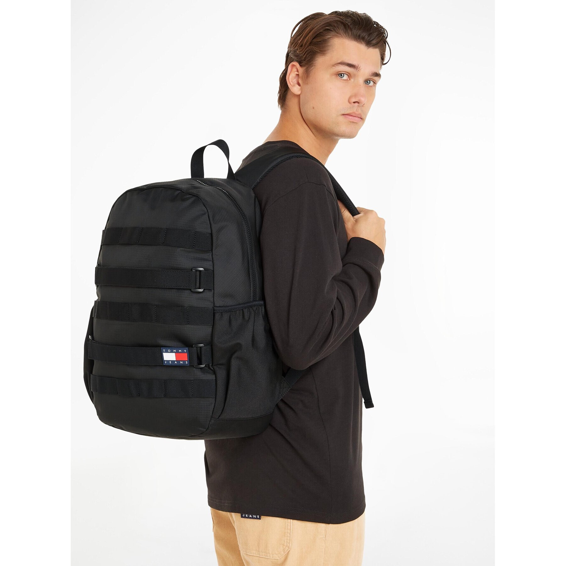 Tommy Jeans Ruksak Tjm Skater Boy Backpack AM0AM11162 Čierna - Pepit.sk