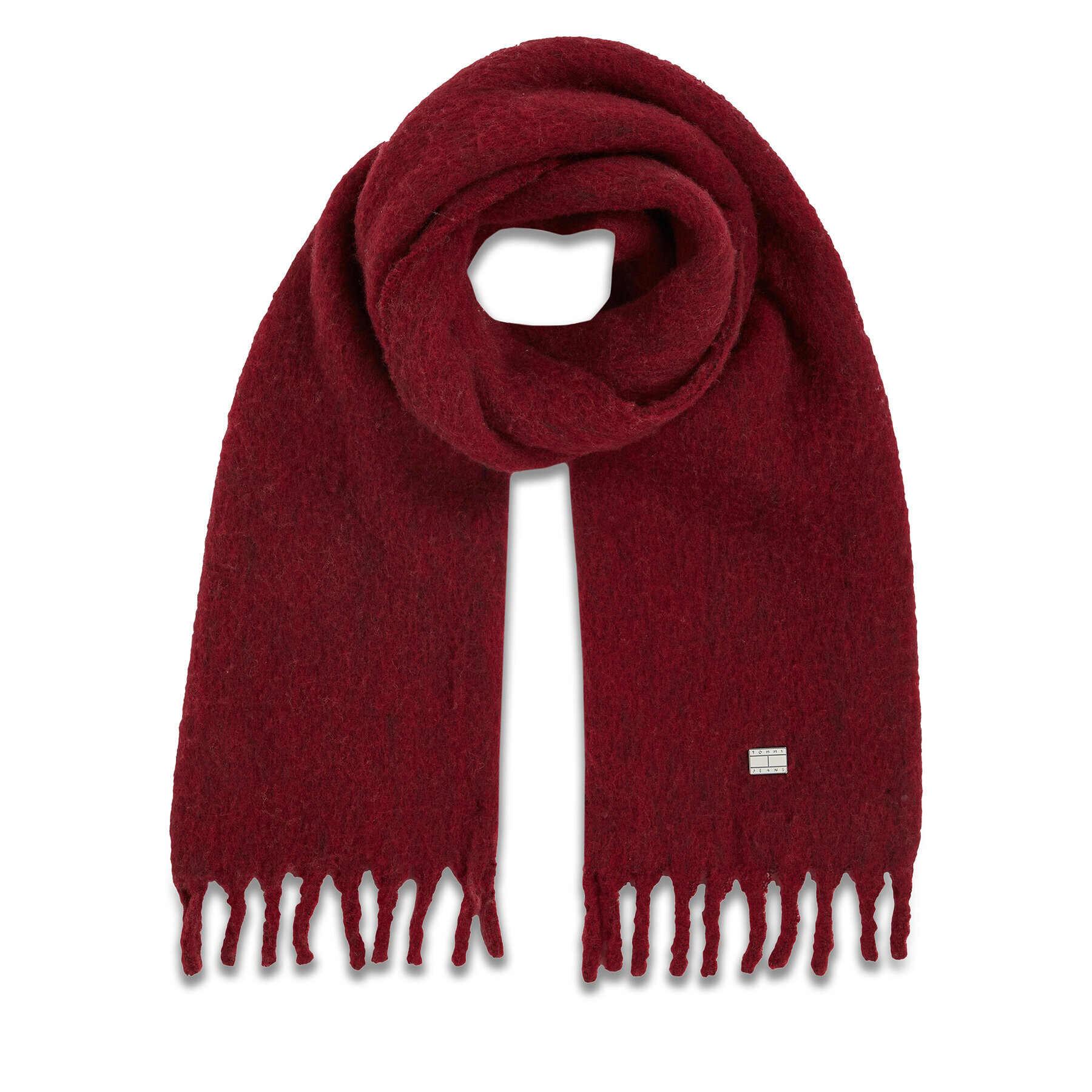 Tommy Jeans Šál Tjw Cosy Knit Scarf AW0AW15904 Fialová - Pepit.sk