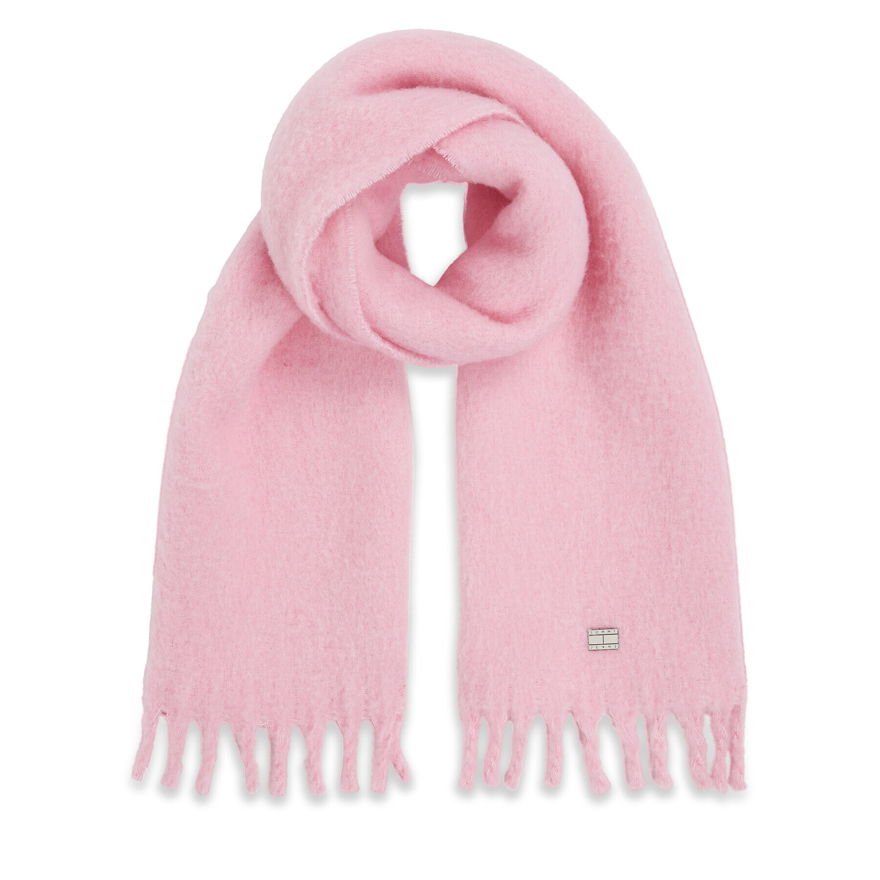 Tommy Jeans Šál Tjw Cosy Knit Scarf AW0AW15904 Ružová - Pepit.sk