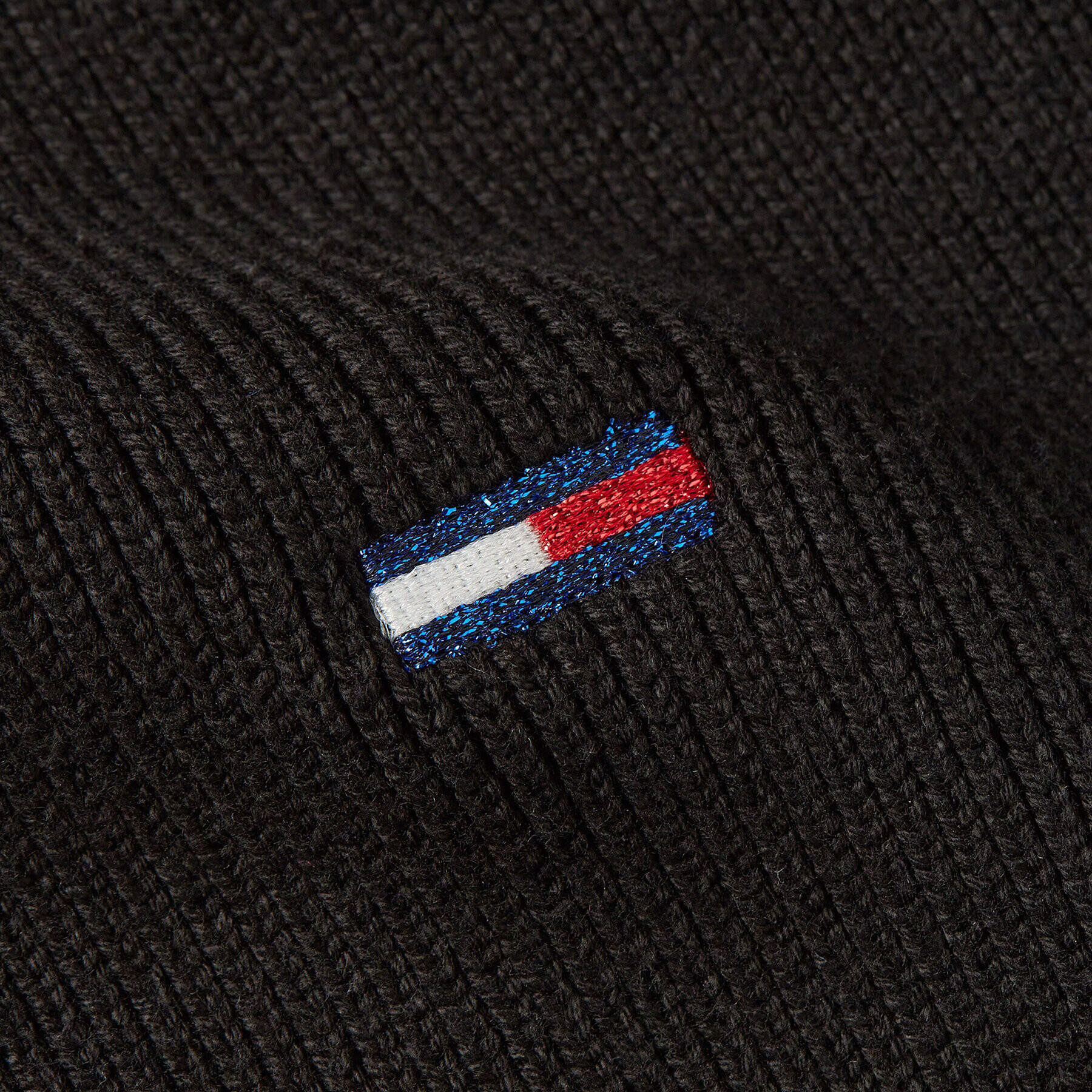 Tommy Jeans Šál Tjw Flag Scarf AW0AW15478 Čierna - Pepit.sk