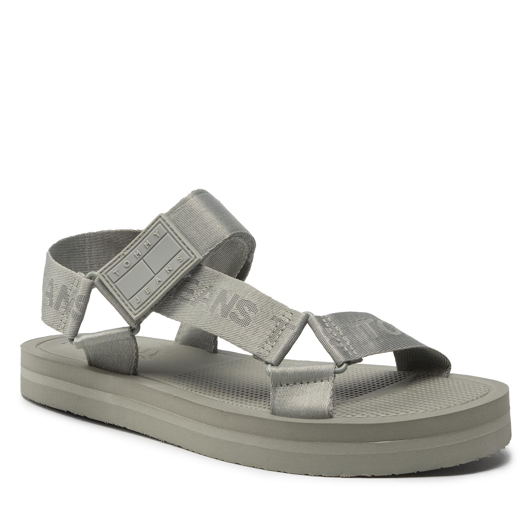 Tommy Jeans Sandále Eva Sandal EM0EM00976 Zelená - Pepit.sk