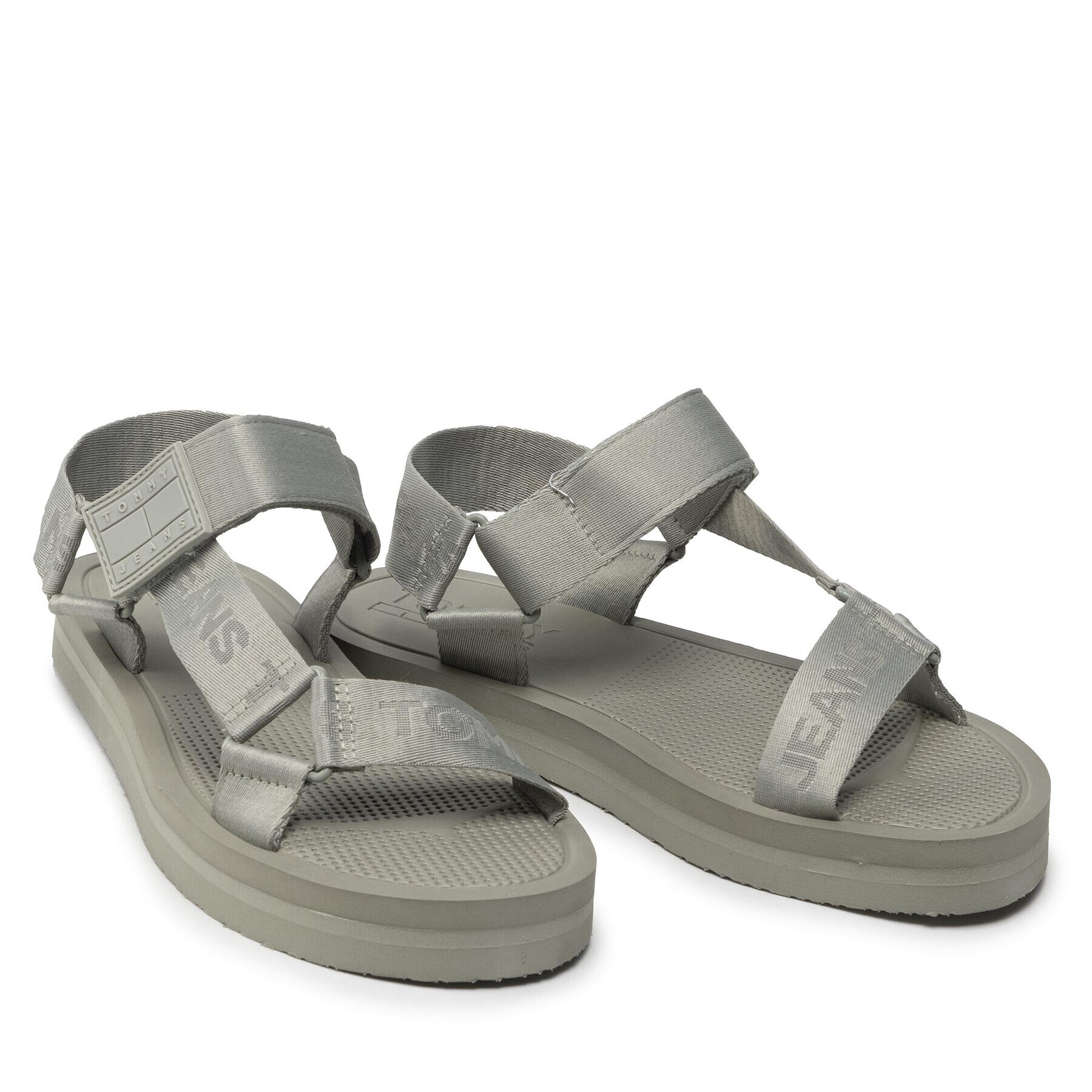 Tommy Jeans Sandále Eva Sandal EM0EM00976 Zelená - Pepit.sk