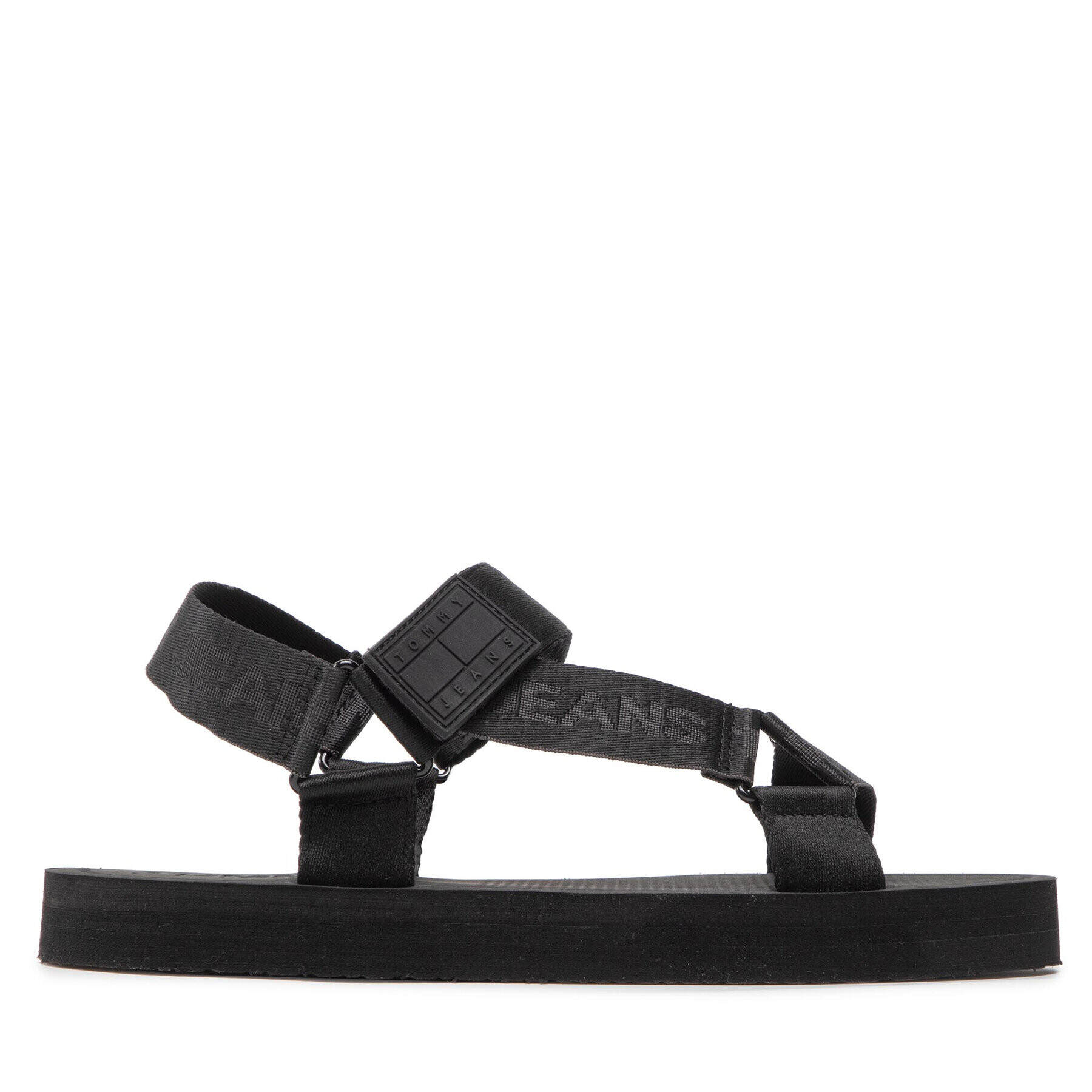 Tommy Jeans Sandále Mens Eva Sandal EM0EM00976 Čierna - Pepit.sk