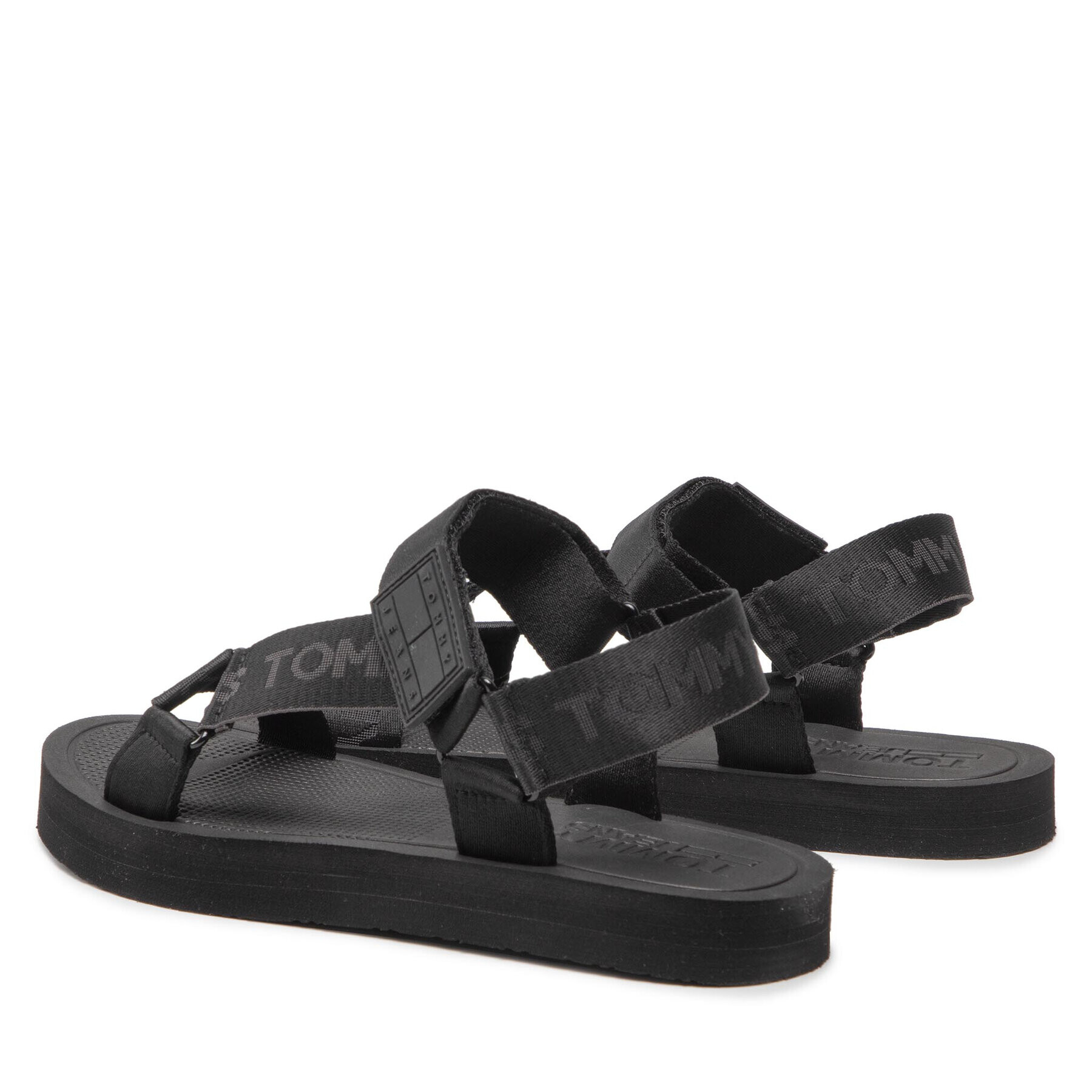 Tommy Jeans Sandále Mens Eva Sandal EM0EM00976 Čierna - Pepit.sk