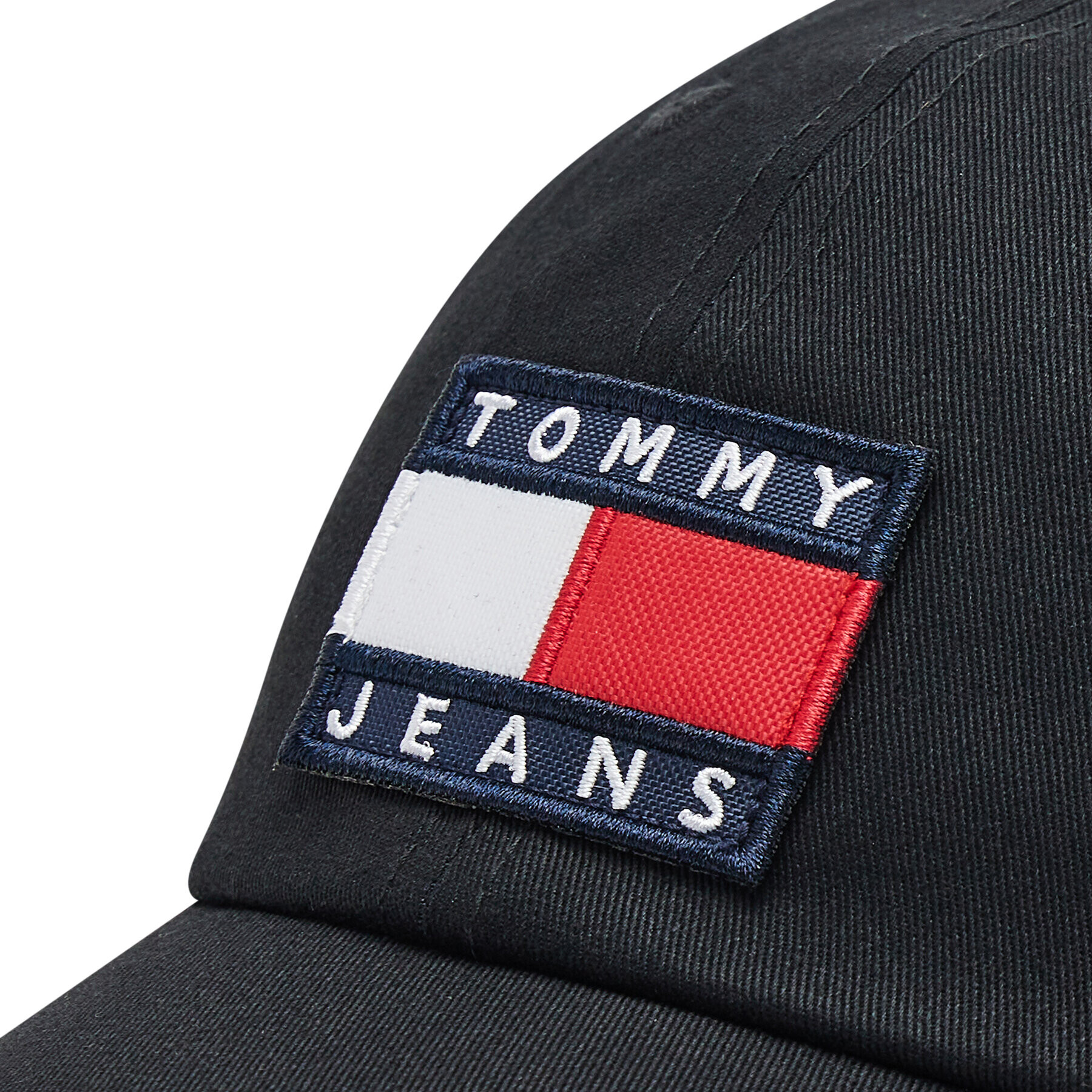 Tommy Jeans Šiltovka Heritage Cap Seasonal AM0AM08252 Čierna - Pepit.sk