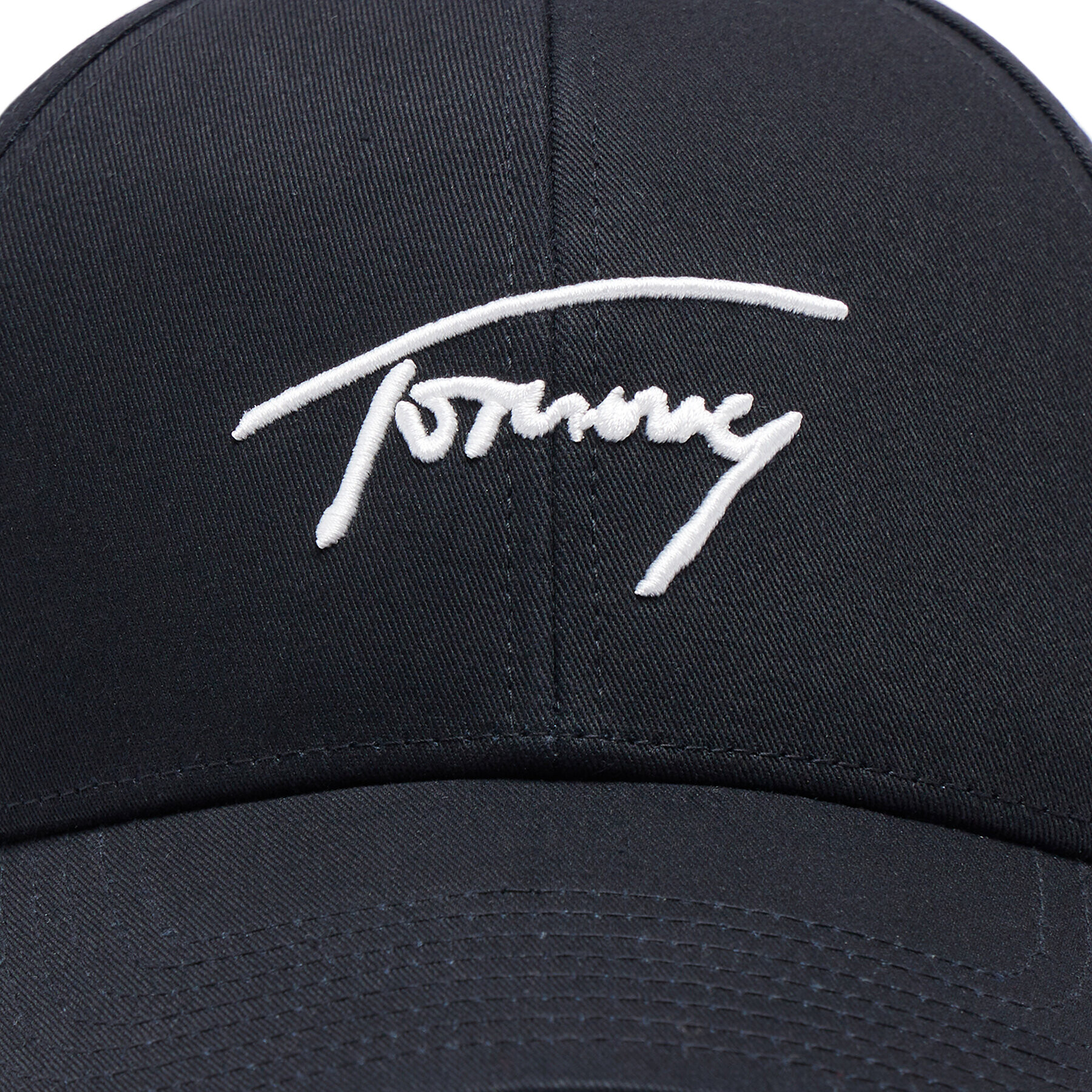 Tommy Jeans Šiltovka Signature AW0AW14700 Čierna - Pepit.sk