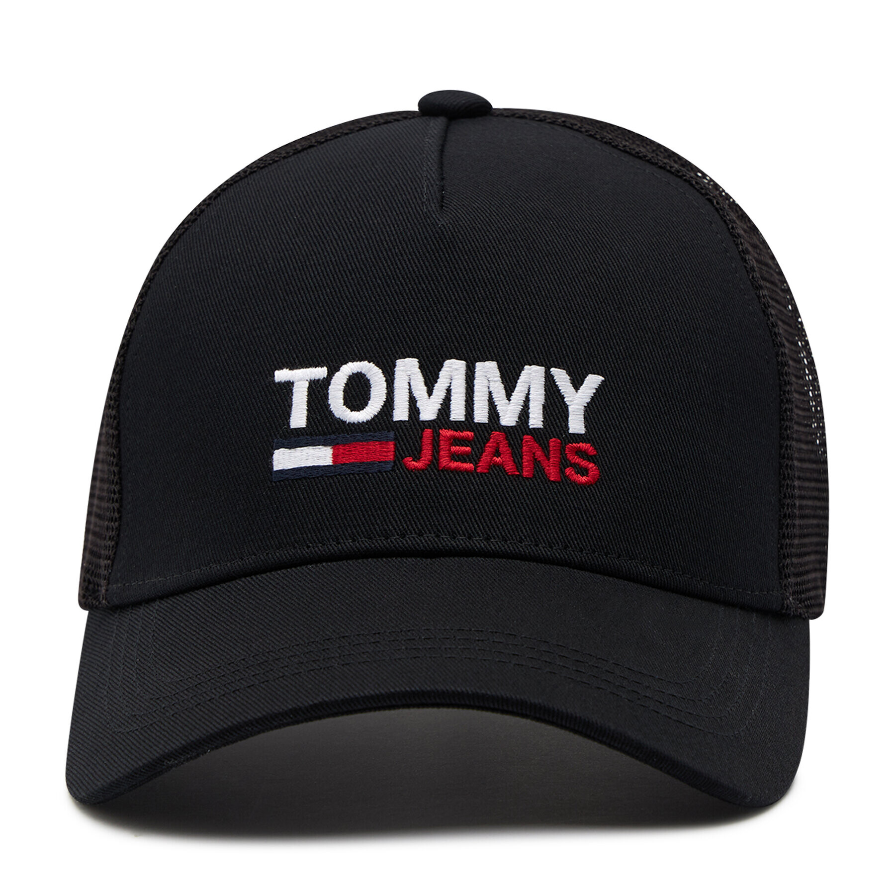 Tommy Jeans Šiltovka Tjm Flag Trucker AM0AM07172 Čierna - Pepit.sk