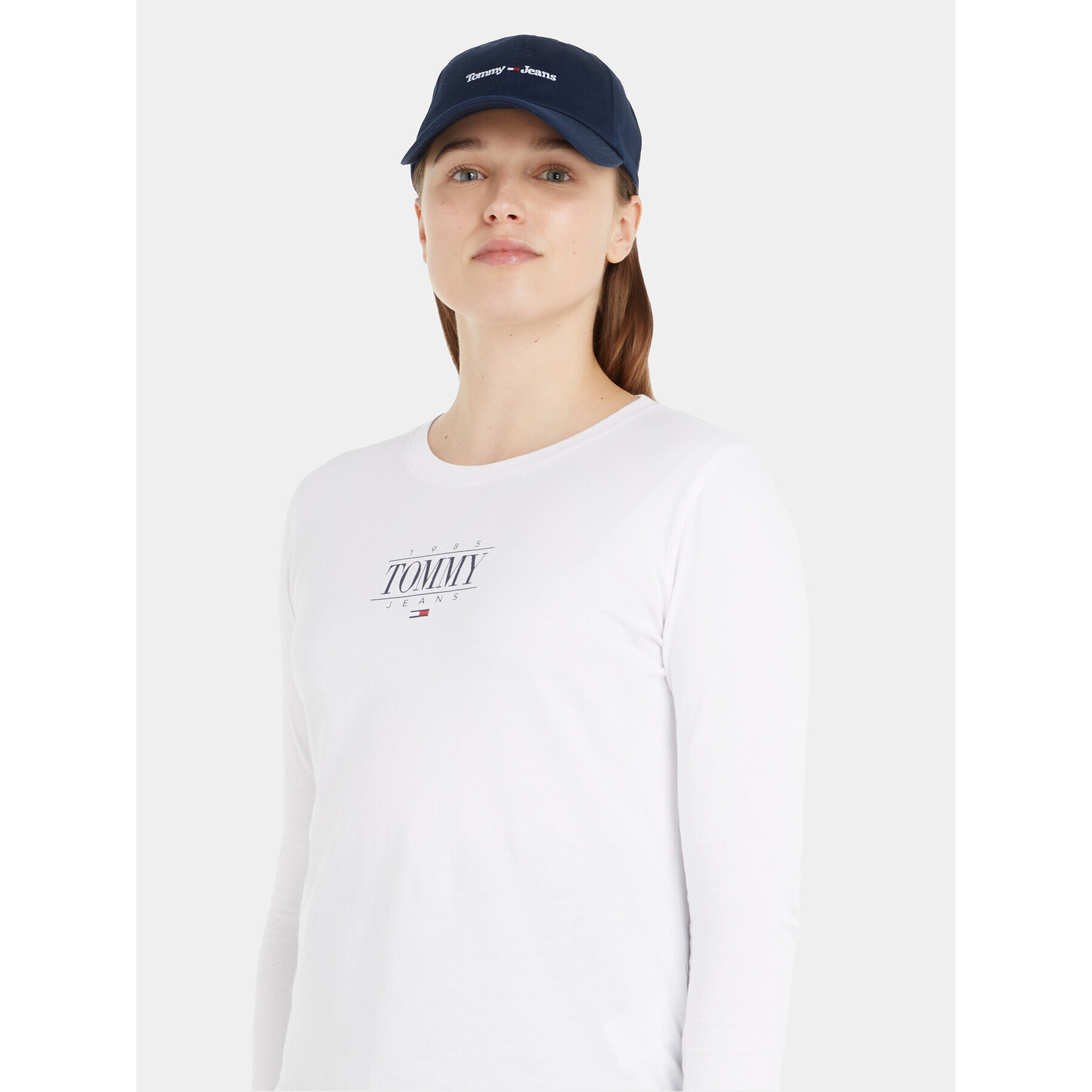 Tommy Jeans Šiltovka Tjw Sport Cap AW0AW15472 Tmavomodrá - Pepit.sk