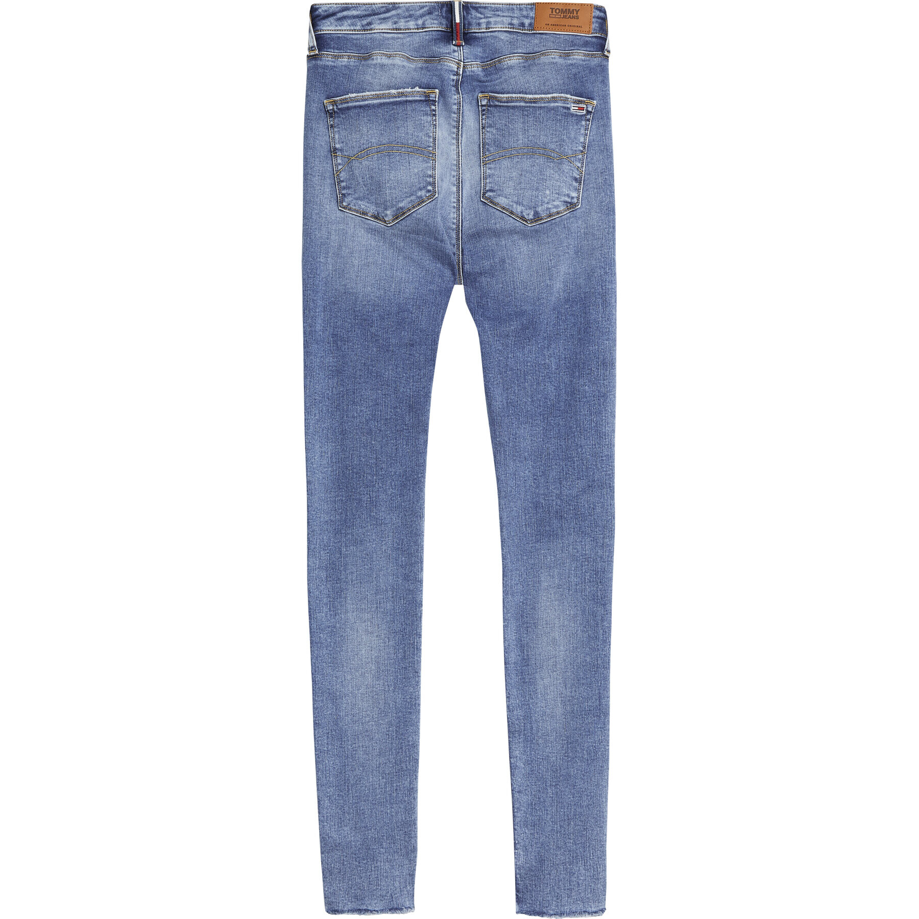 Tommy Jeans Skinny Fit džínsy Sylvia Ankle DW0DW08163 Tmavomodrá Skinny Fit - Pepit.sk