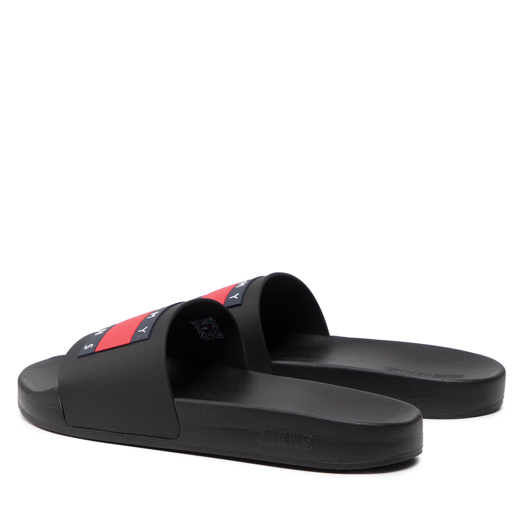 Tommy Jeans Šľapky Mens Flag Pool Slide EM0EM01021 Čierna - Pepit.sk