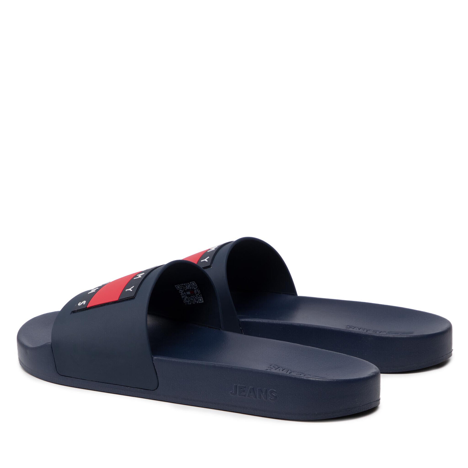 Tommy Jeans Šľapky Mens Flag Pool Slide EM0EM01021 Tmavomodrá - Pepit.sk