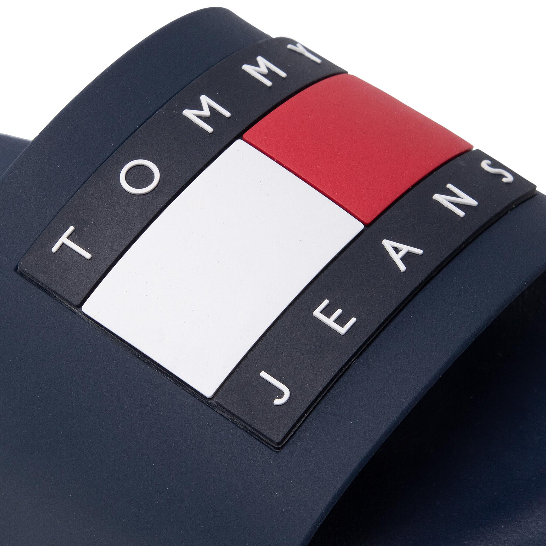 Tommy Jeans Šľapky Mens Flag Pool Slide EM0EM01021 Tmavomodrá - Pepit.sk