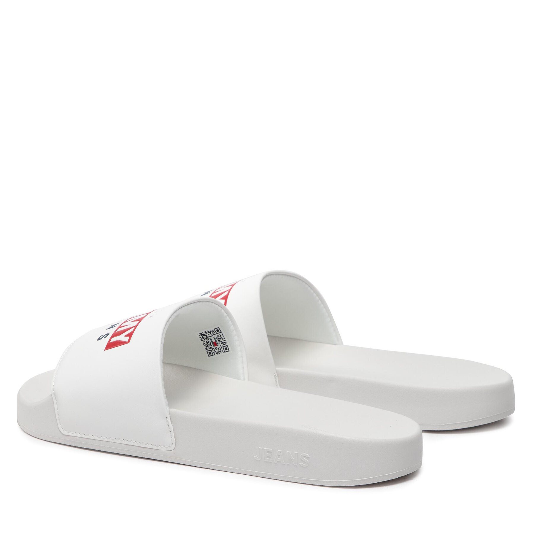 Tommy Jeans Šľapky Seasonal Poolslide EM0EM01031 Biela - Pepit.sk