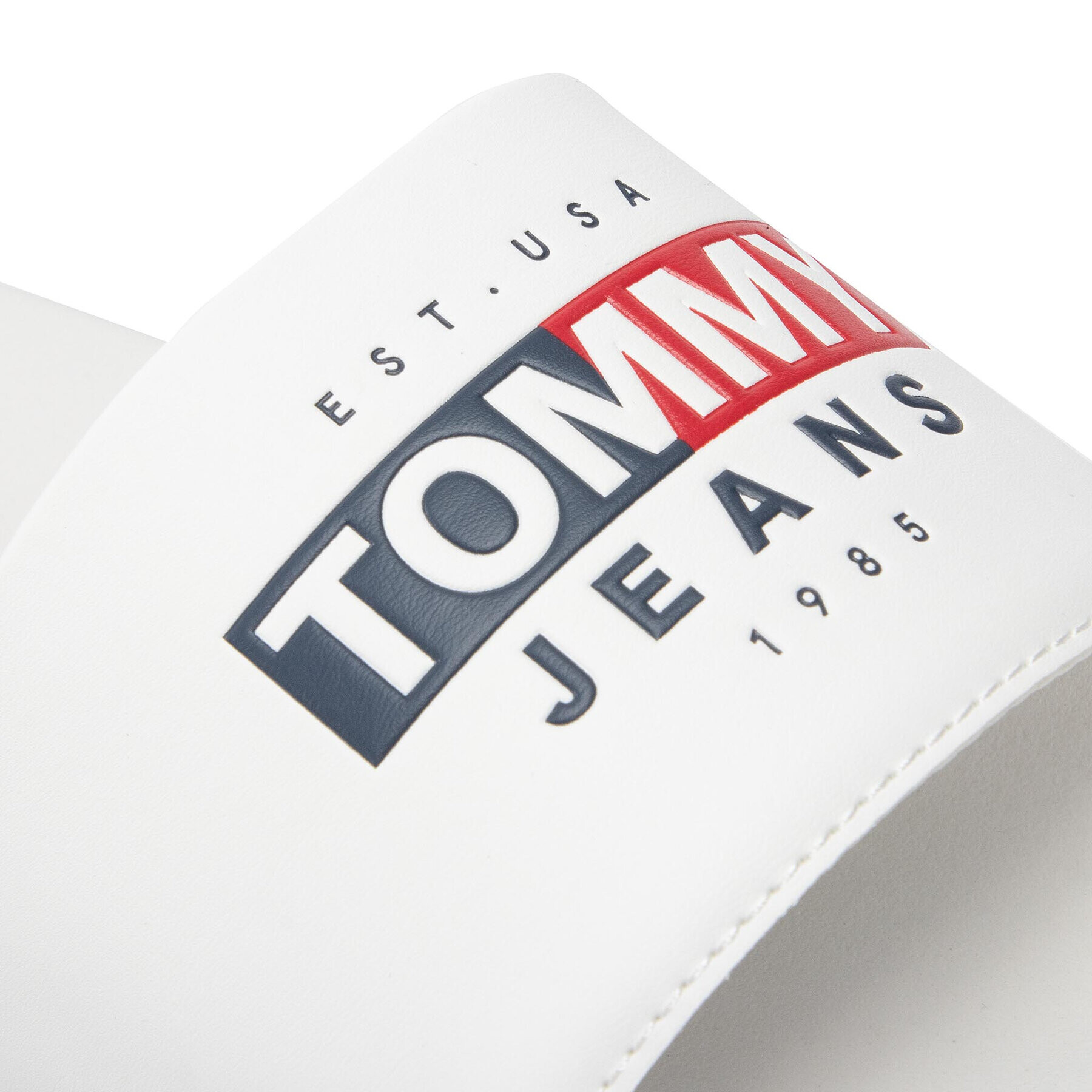 Tommy Jeans Šľapky Seasonal Poolslide EM0EM01031 Biela - Pepit.sk