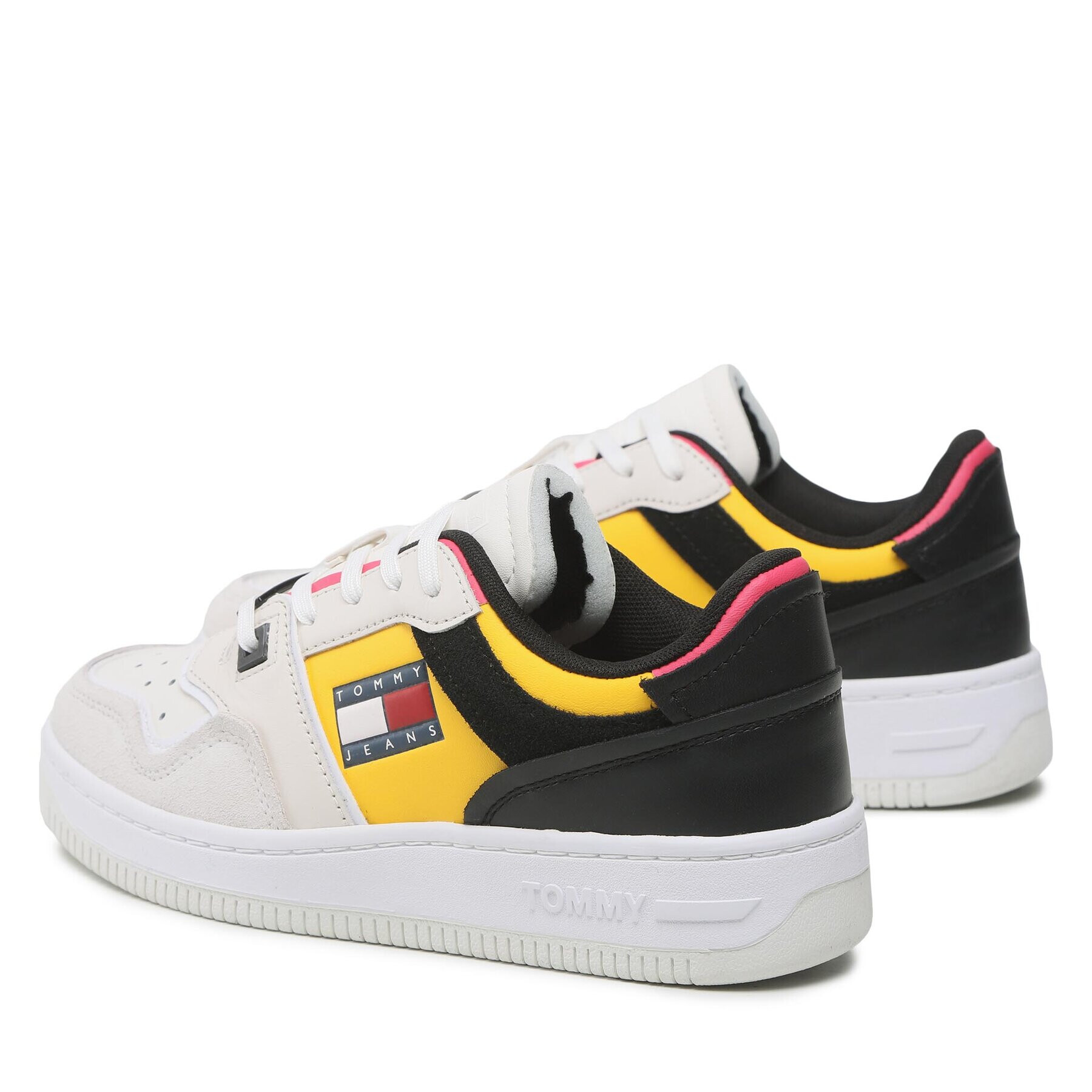 Tommy Jeans Sneakersy Bastke Wmn EN0EN02052 Écru - Pepit.sk