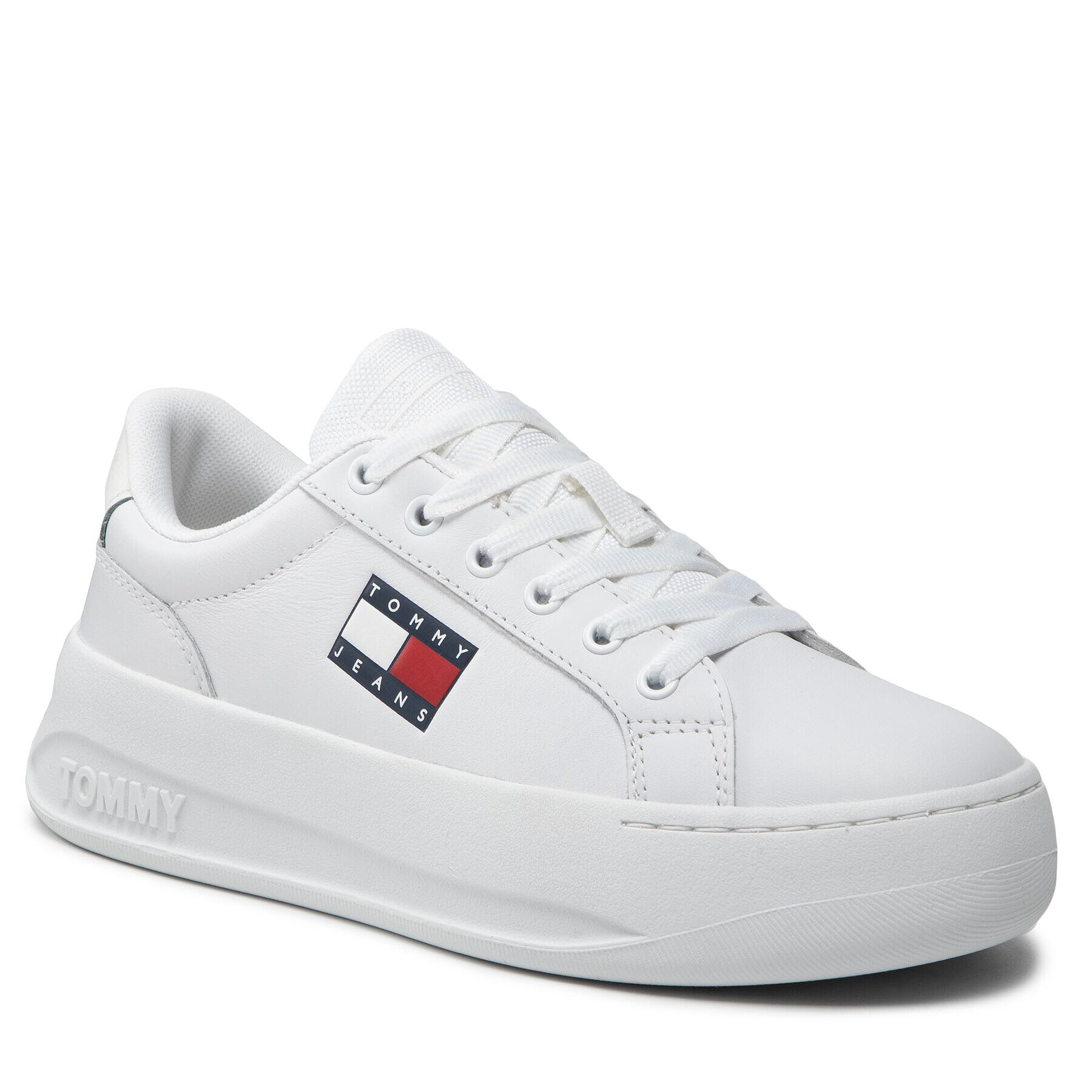 Tommy Jeans Sneakersy City Flatform EN0EN01786 Biela - Pepit.sk