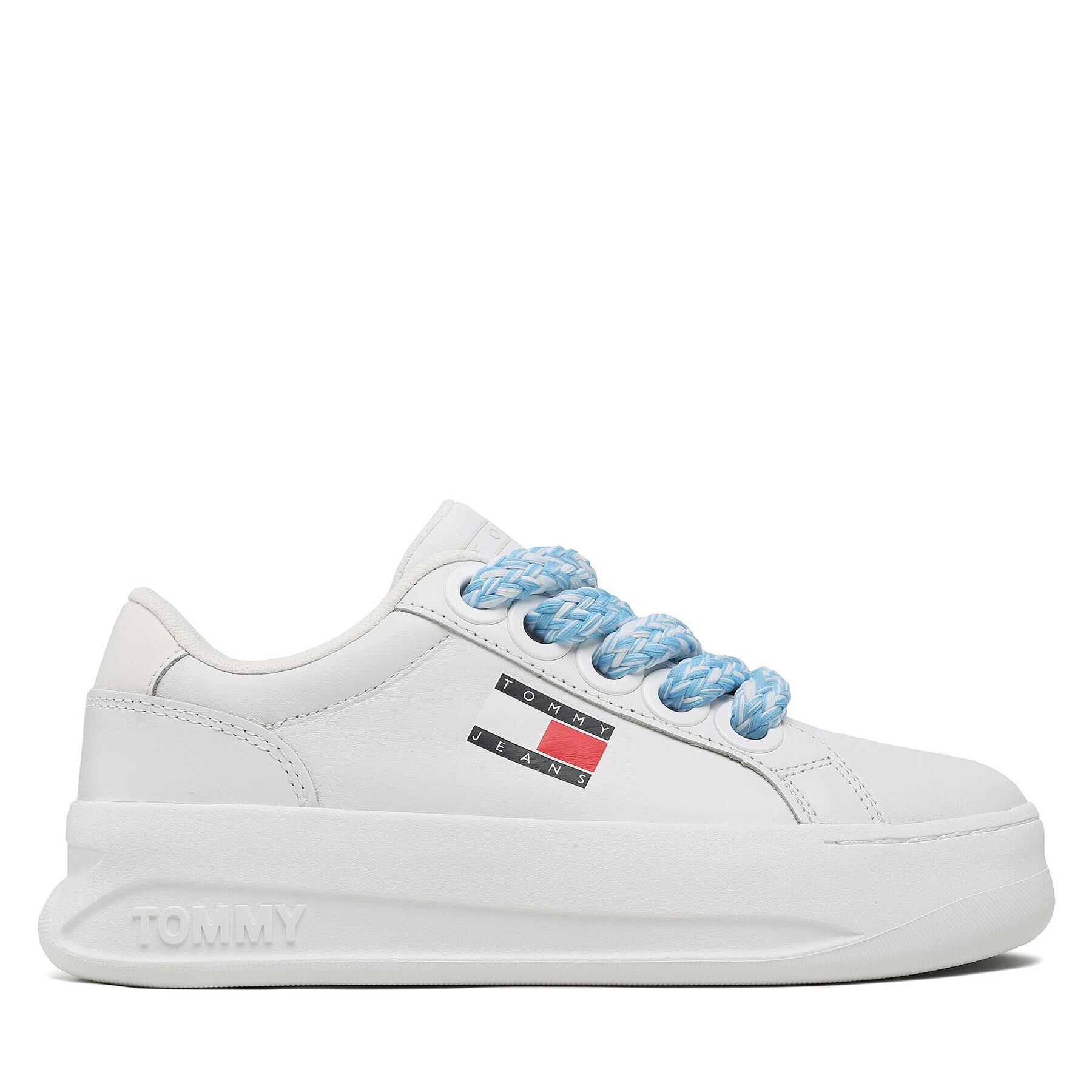 Tommy Jeans Sneakersy City Flatform EN0EN02117 Biela - Pepit.sk