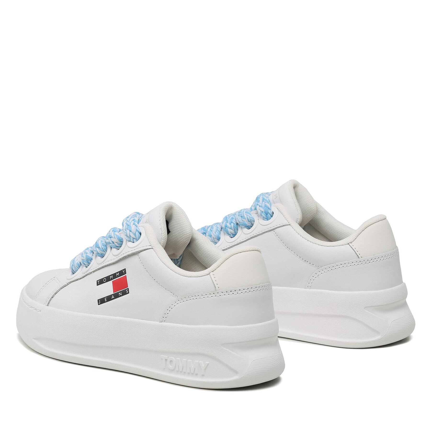 Tommy Jeans Sneakersy City Flatform EN0EN02117 Biela - Pepit.sk