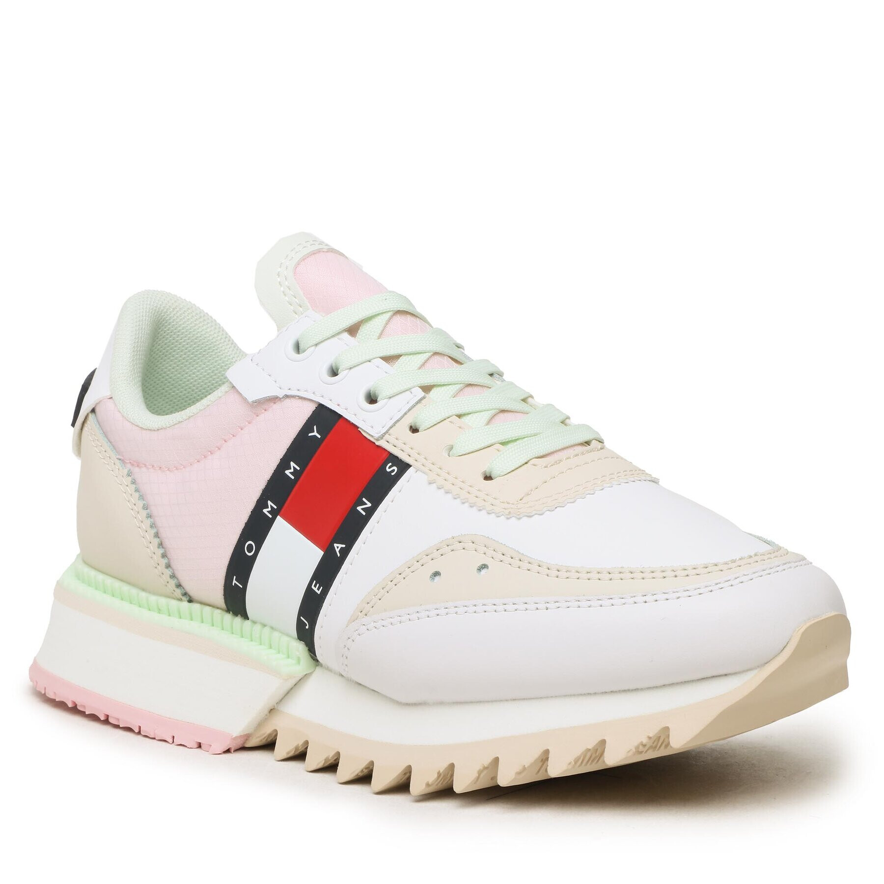 Tommy Jeans Sneakersy Cleated Wmn EN0EN02130 Biela - Pepit.sk