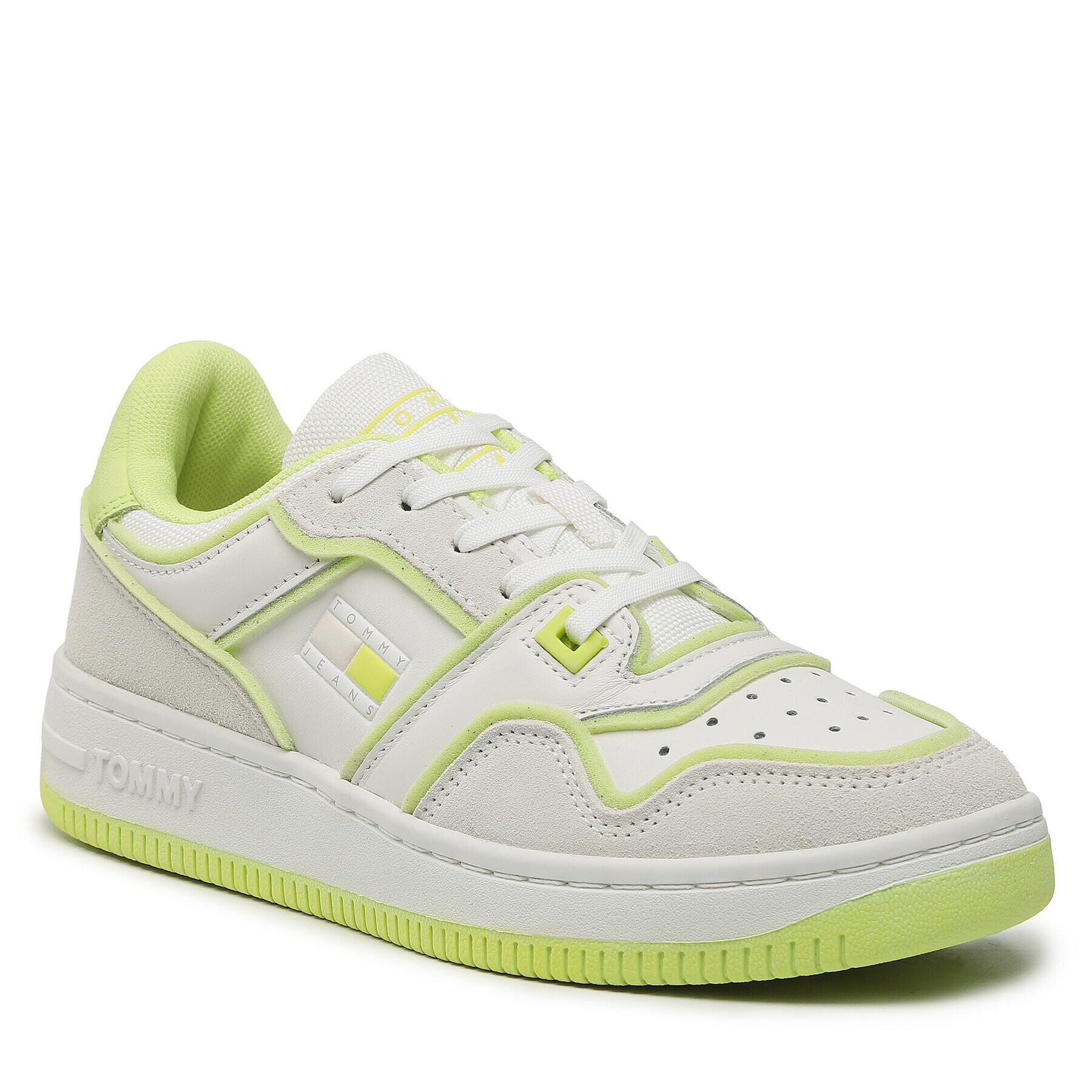 Tommy Jeans Sneakersy Decon Basket Low Cut EN0EN02084 Biela - Pepit.sk