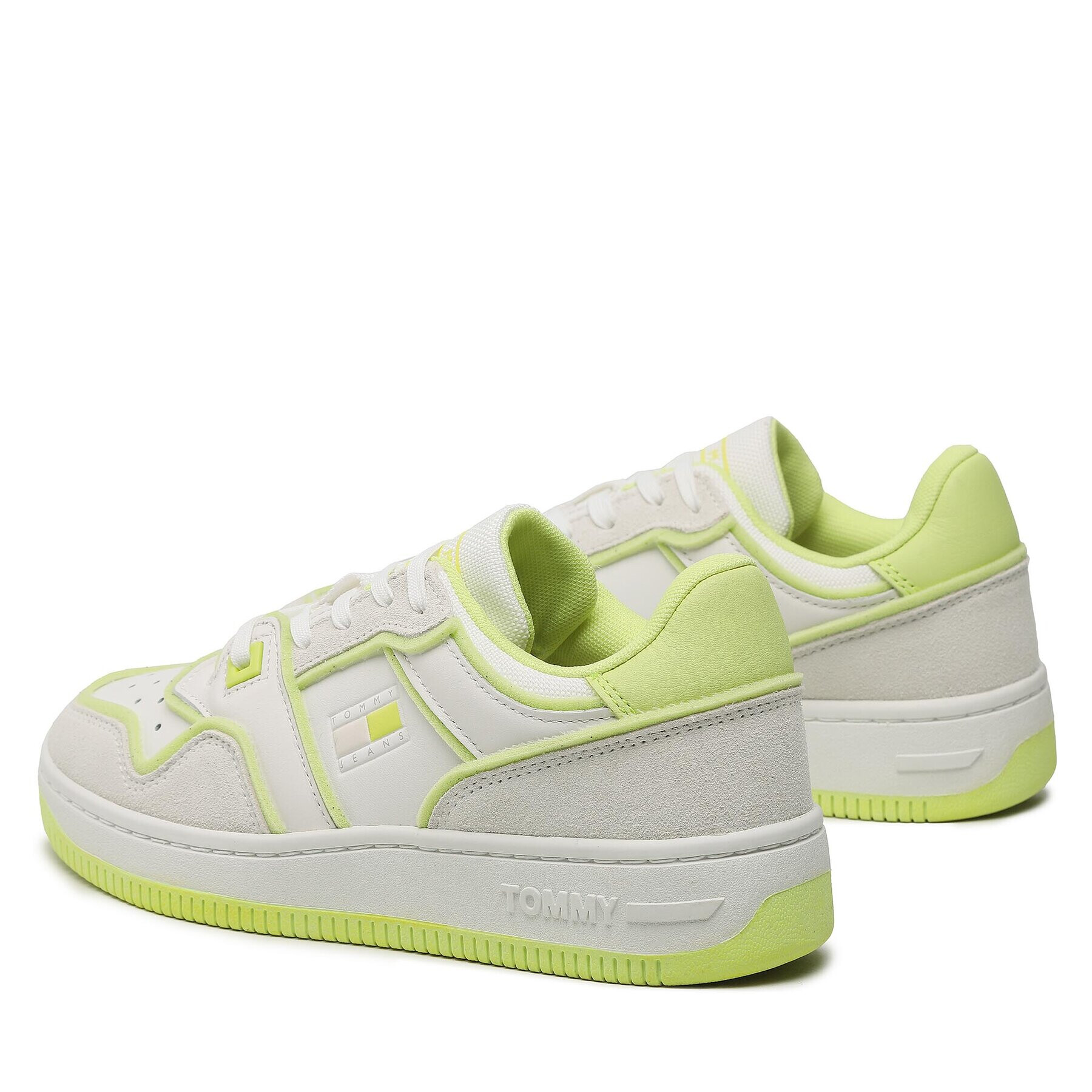 Tommy Jeans Sneakersy Decon Basket Low Cut EN0EN02084 Biela - Pepit.sk