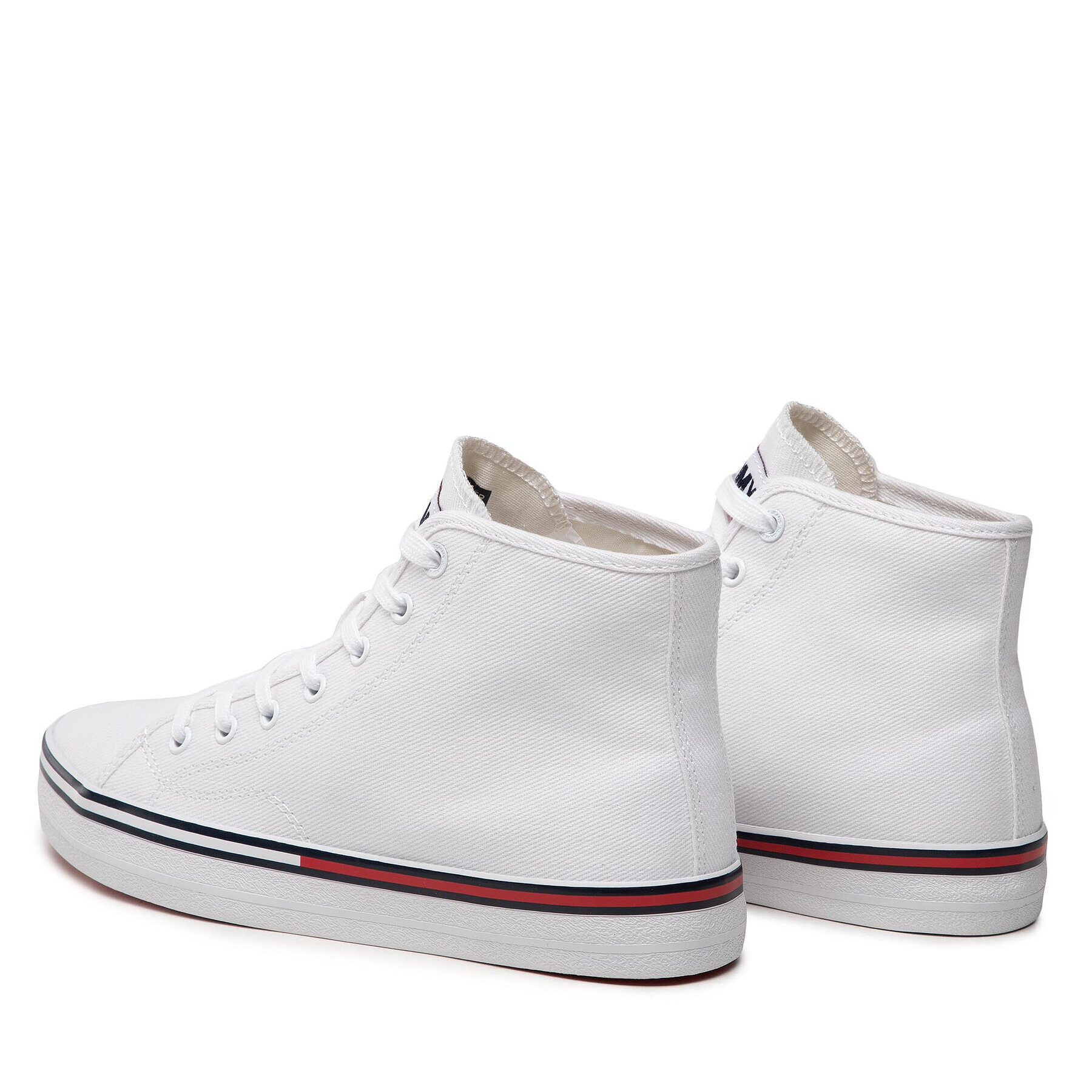 Tommy Jeans Sneakersy Essential Mid Wmn EN0EN01797 Biela - Pepit.sk