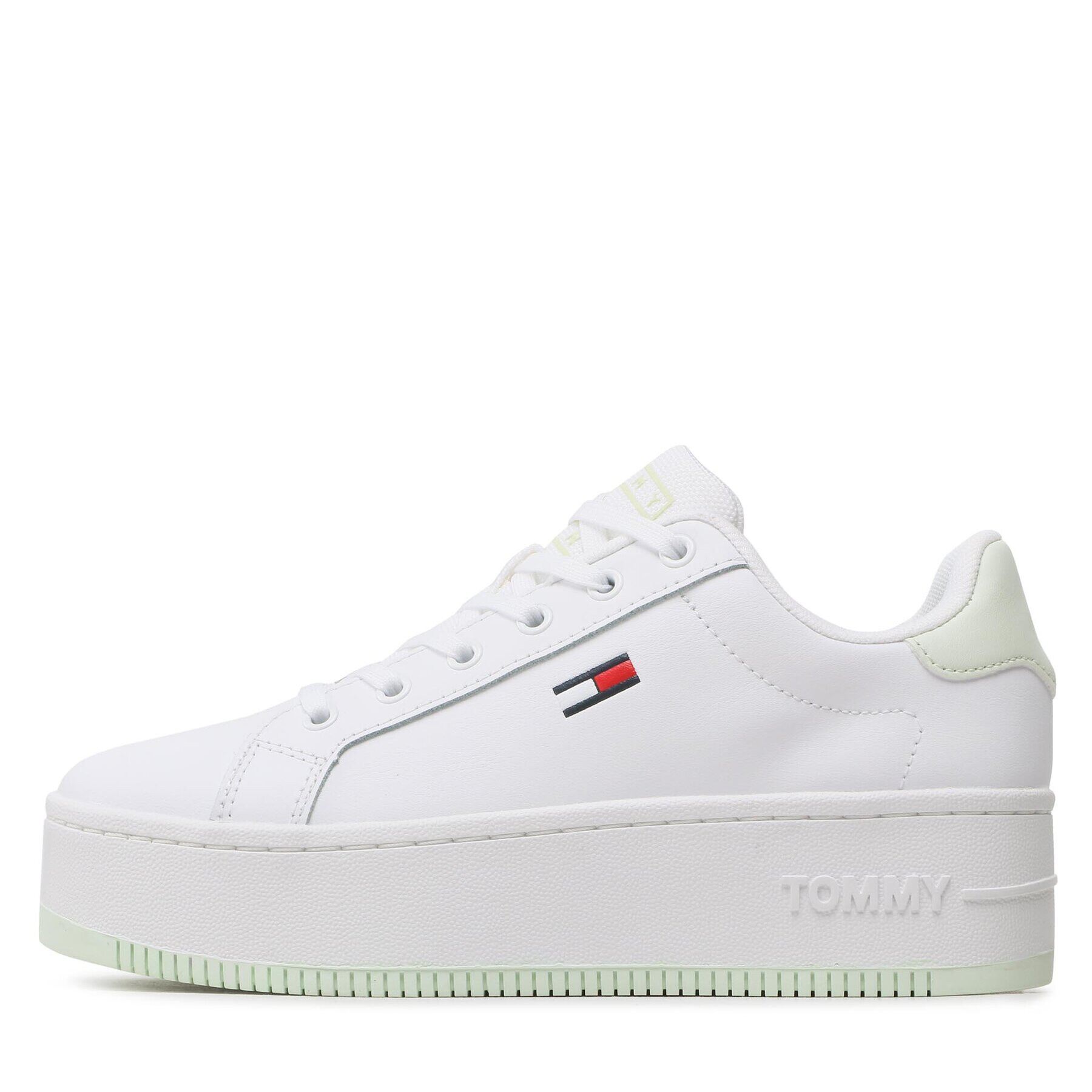 Tommy Jeans Sneakersy Flatform Seasonal EN0EN02097 Biela - Pepit.sk