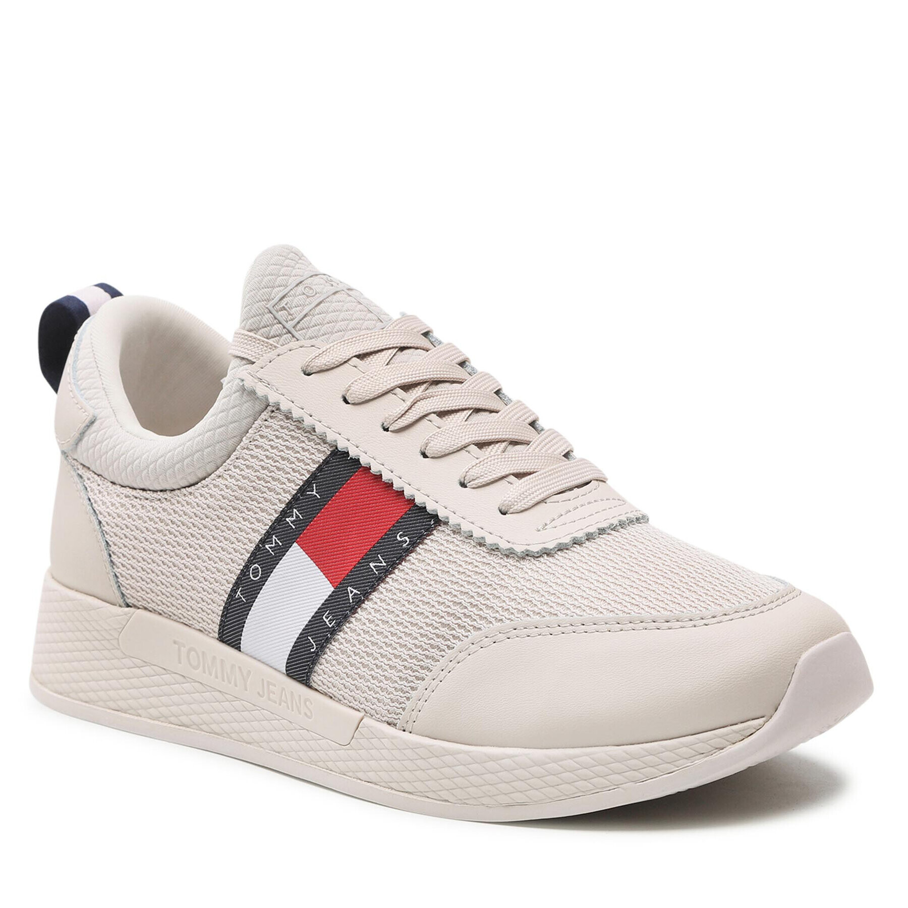 Tommy Jeans Sneakersy Flexi Runner Wmn EN0EN01789 Béžová - Pepit.sk