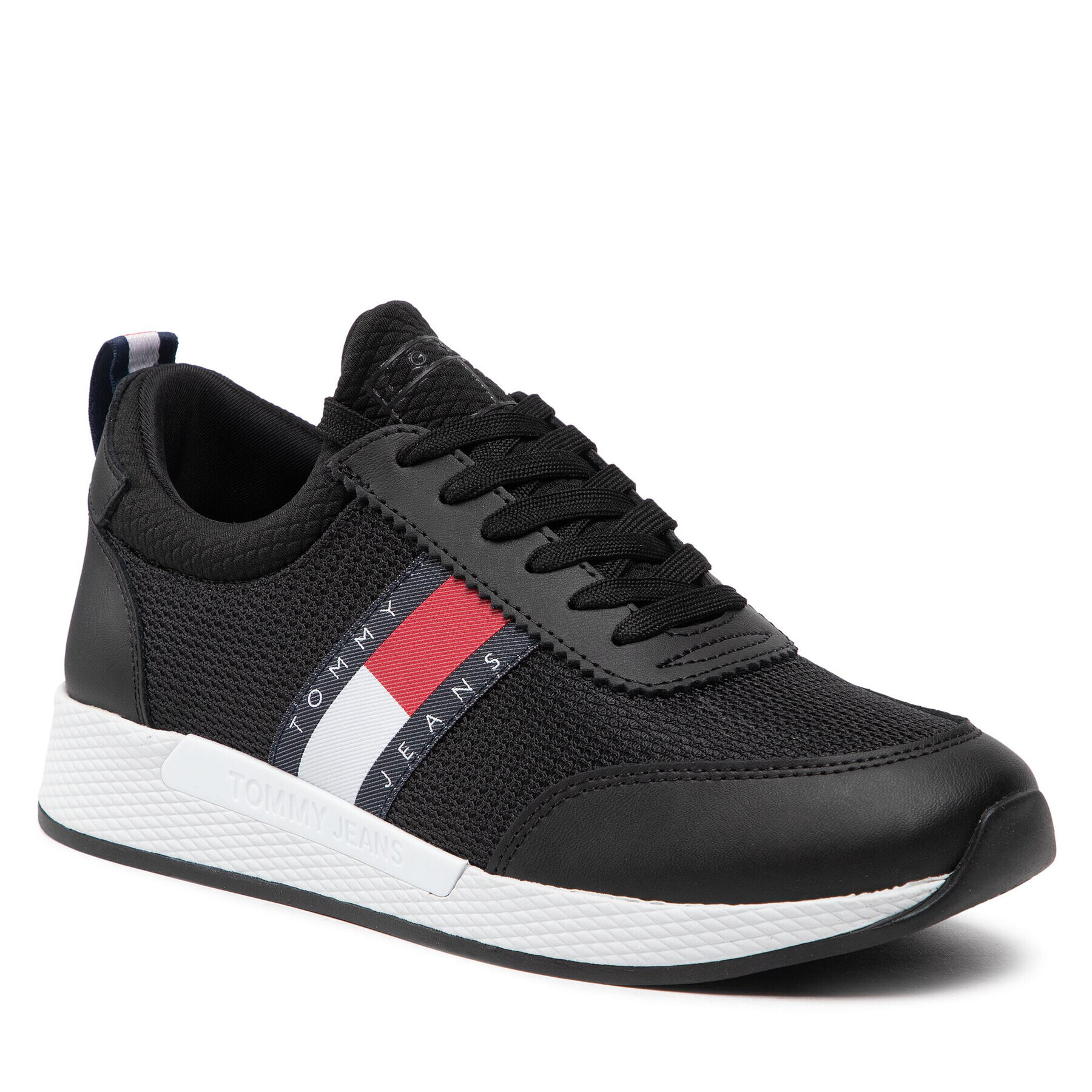 Tommy Jeans Sneakersy Flexi Runner Wmn EN0EN01789 Čierna - Pepit.sk