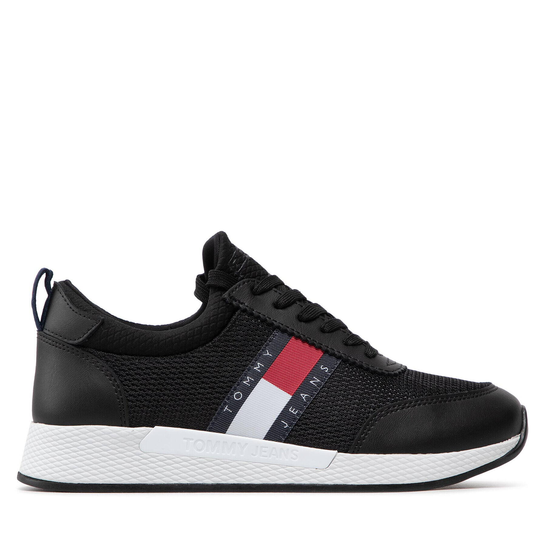 Tommy Jeans Sneakersy Flexi Runner Wmn EN0EN01789 Čierna - Pepit.sk