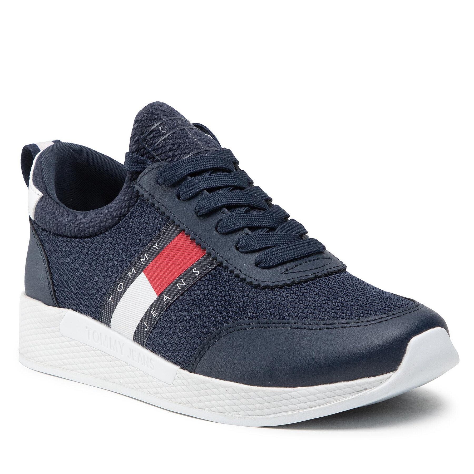 Tommy Jeans Sneakersy Flexi Runner Wmn EN0EN01789 Tmavomodrá - Pepit.sk