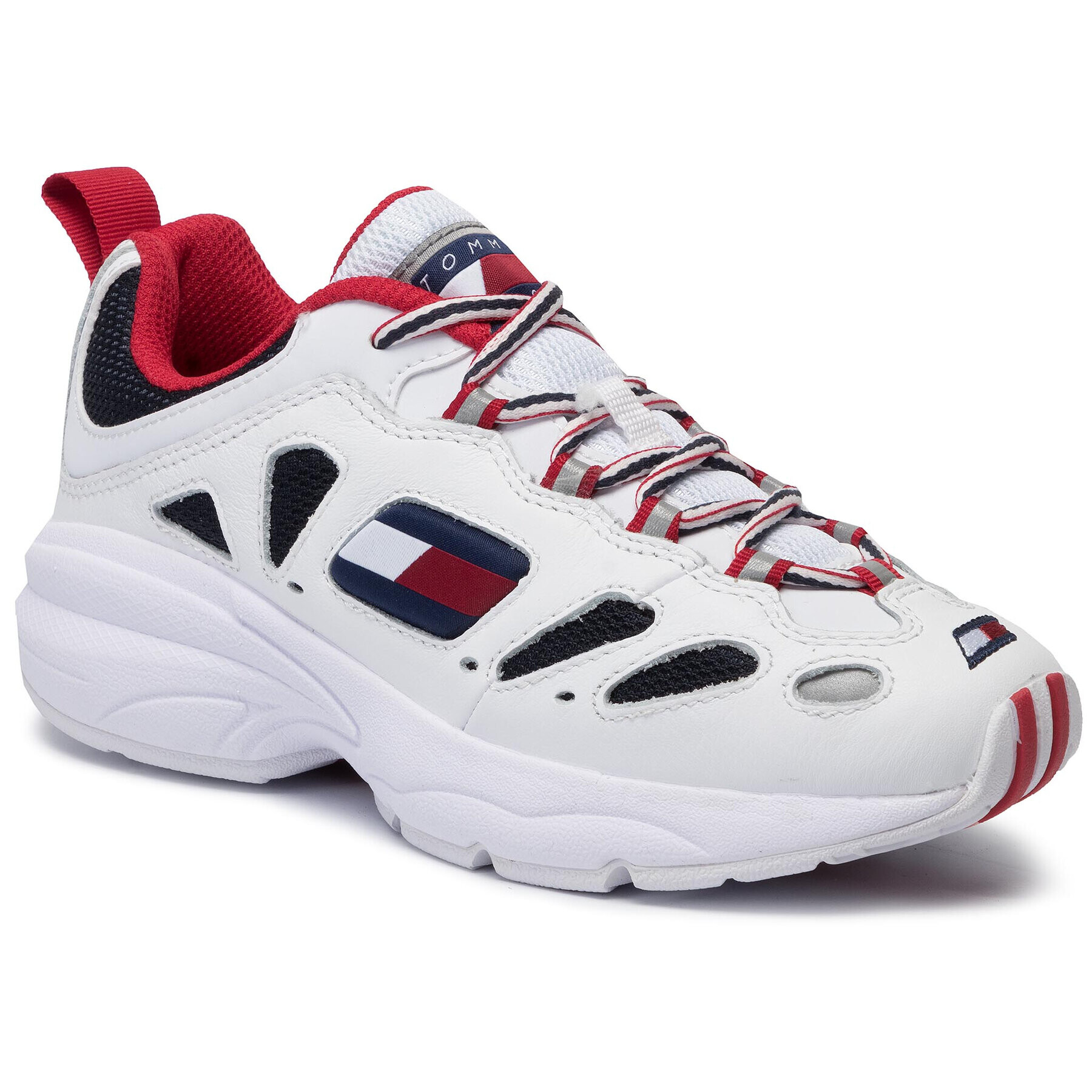 Tommy Jeans Sneakersy Heritage Retro Sneaker EN0EN00649 Biela - Pepit.sk