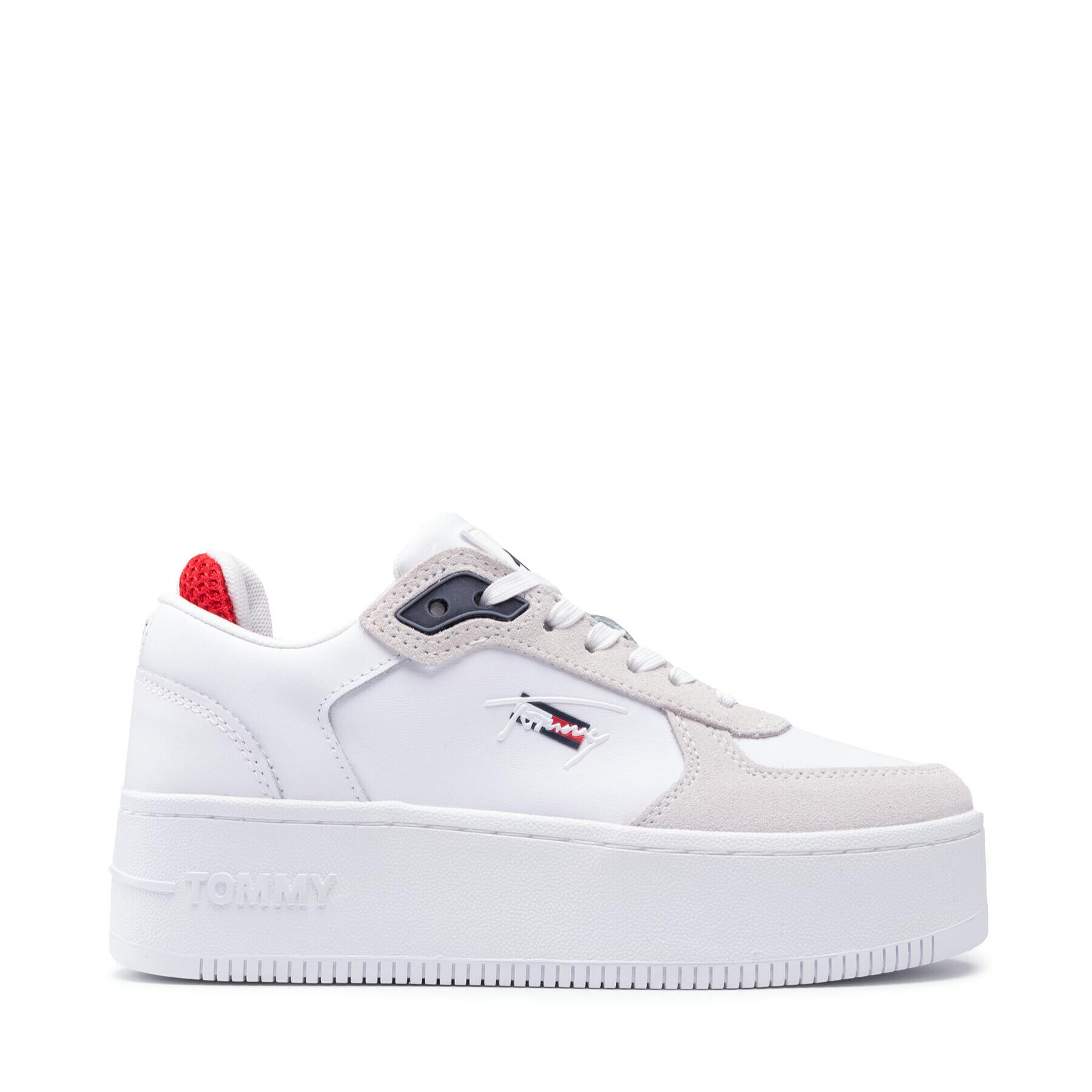 Tommy Jeans Sneakersy Iconic Flatform EN0EN01421 Biela - Pepit.sk