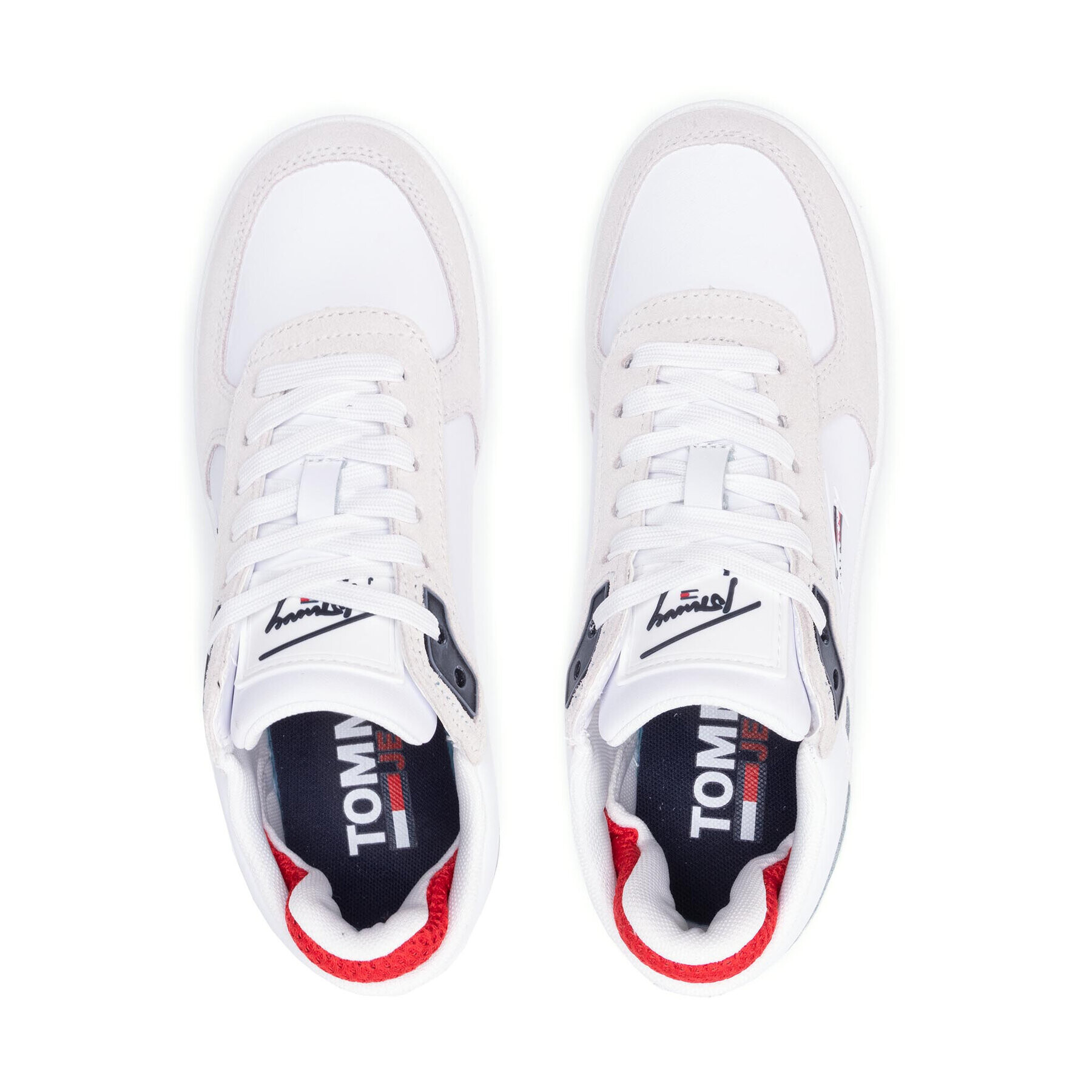 Tommy Jeans Sneakersy Iconic Flatform EN0EN01421 Biela - Pepit.sk