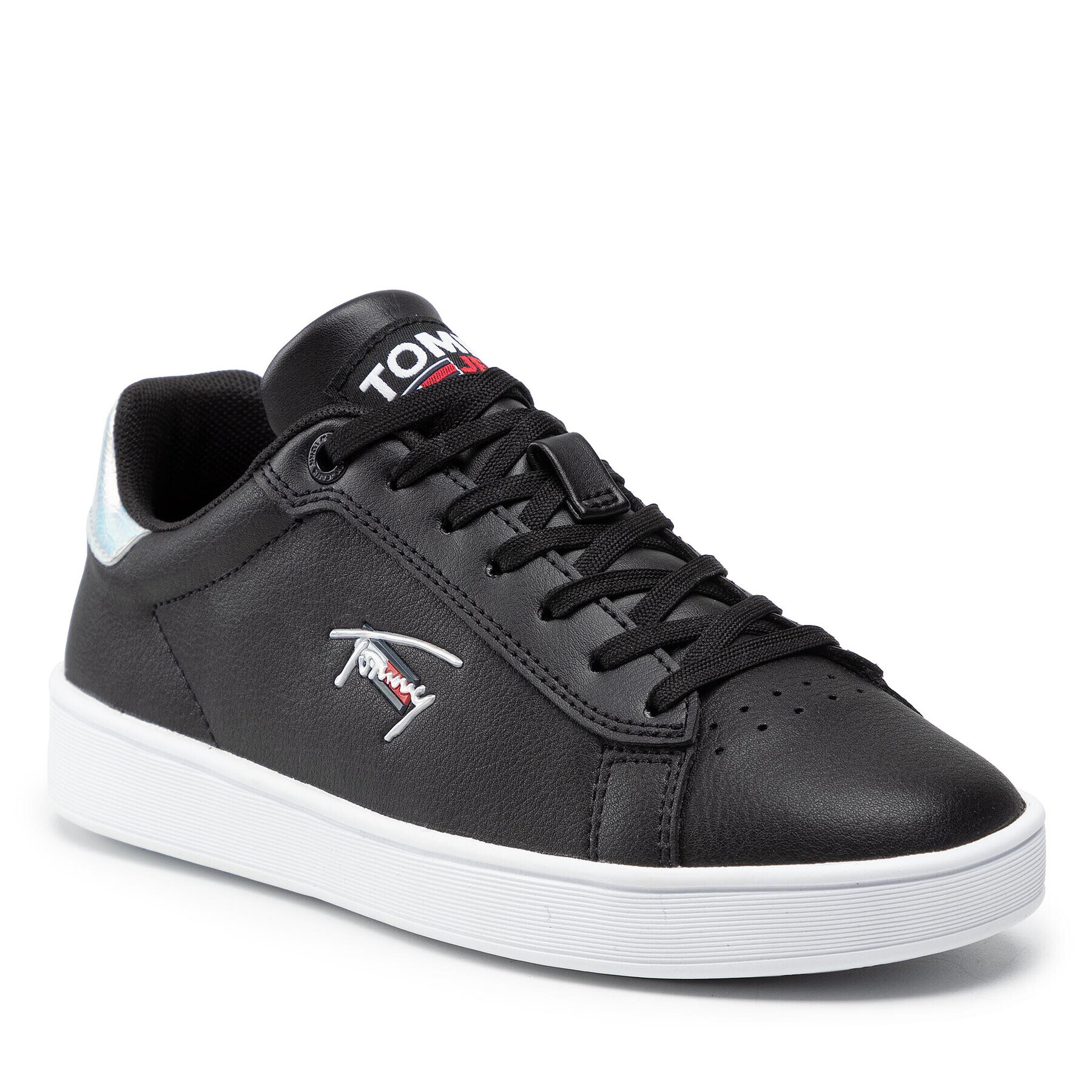 Tommy Jeans Sneakersy Iridecent Detail Cupsole EN0EN01610 Čierna - Pepit.sk