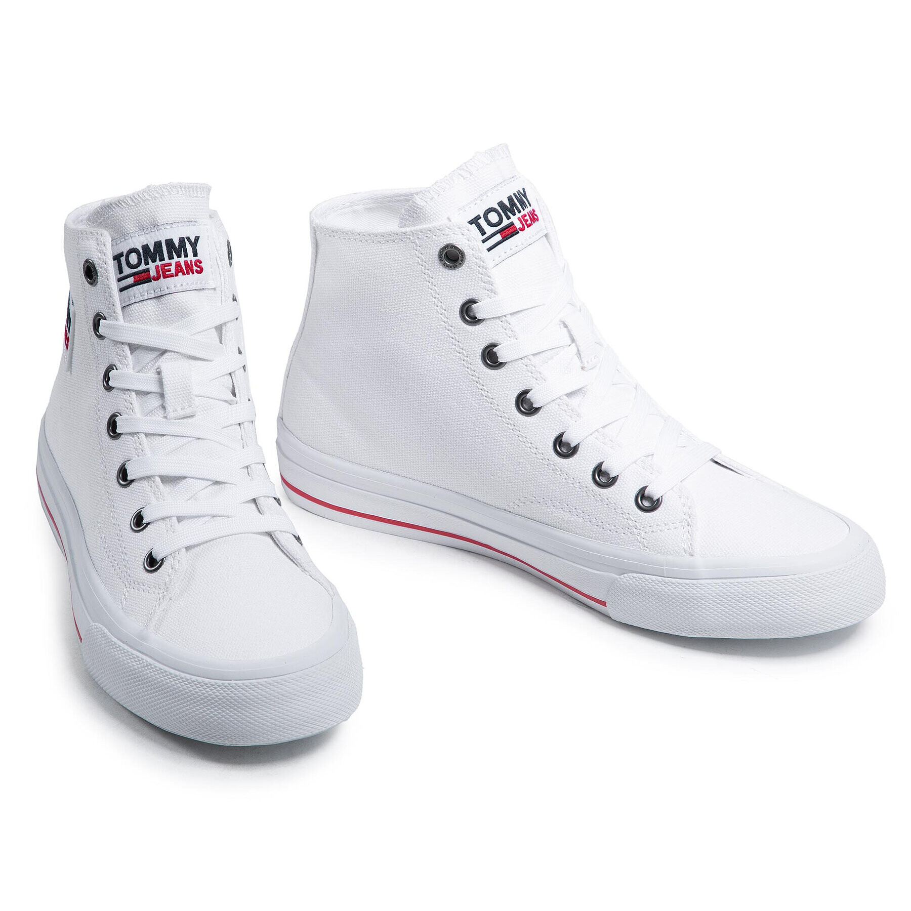 Tommy Jeans Sneakersy Midcut Vulc EN0EN01370 Biela - Pepit.sk