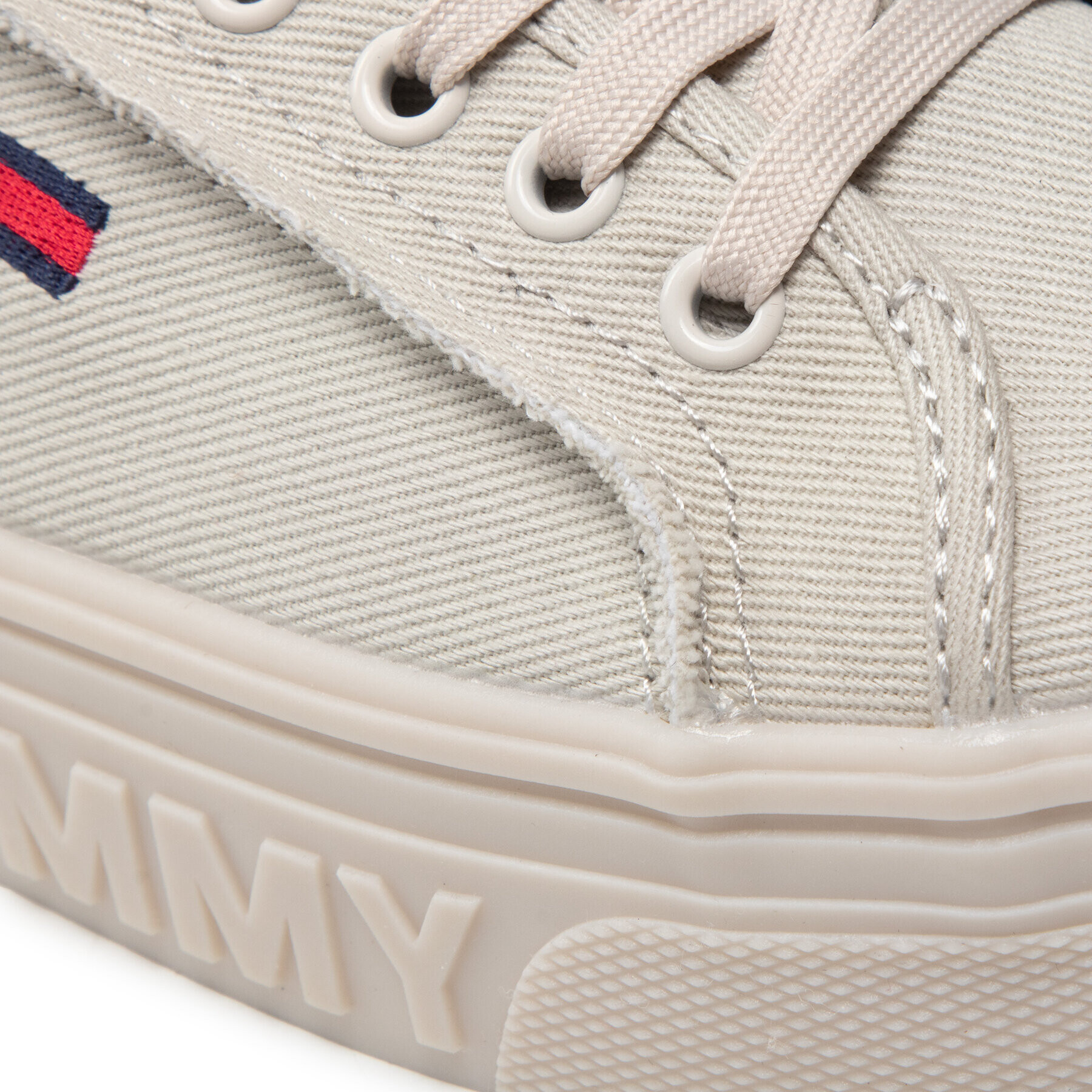 Tommy Jeans Sneakersy Mono Color Flatform EN0EN01823 Béžová - Pepit.sk