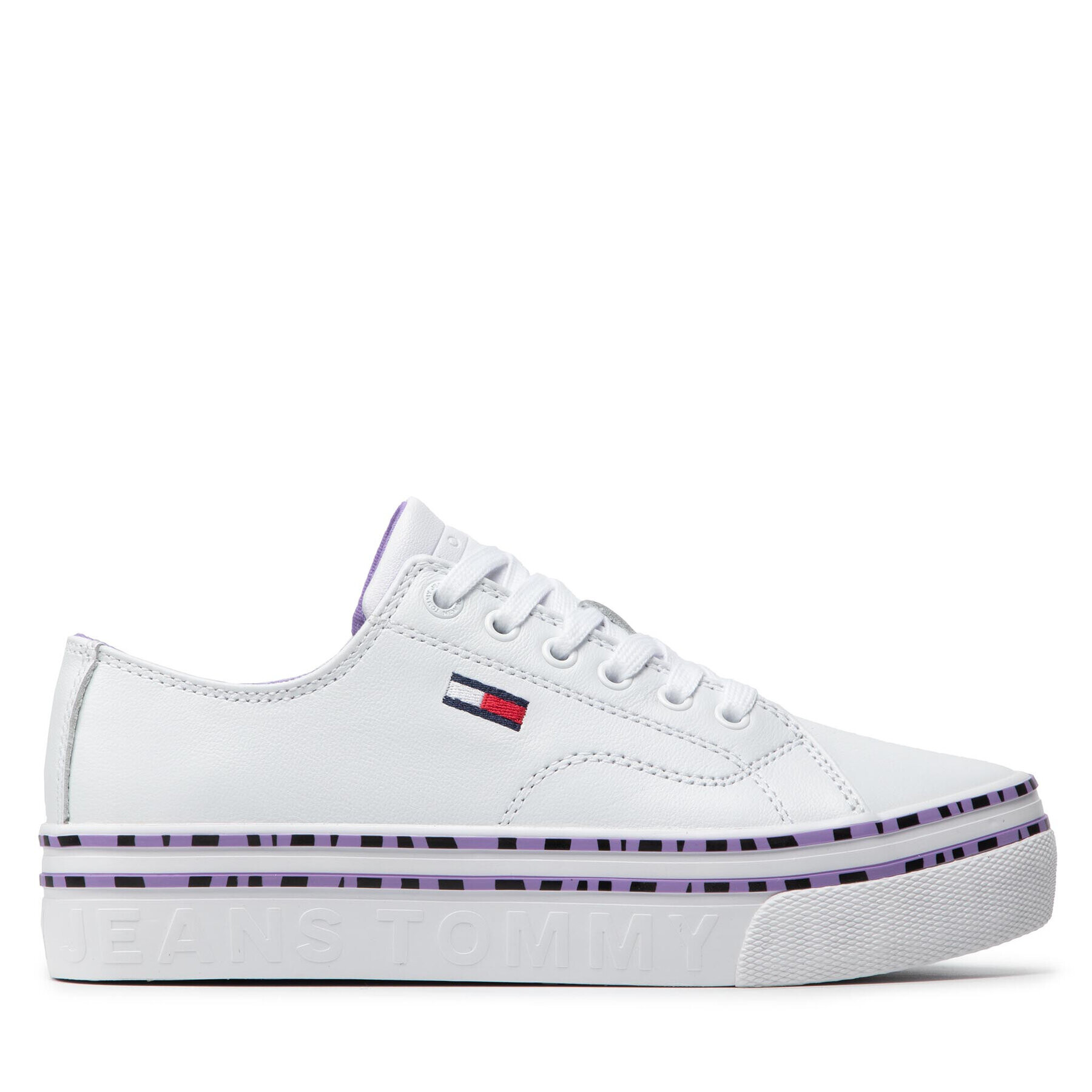 Tommy Jeans Sneakersy Platform Wild Animal Sneaker EN0EN01626 Biela - Pepit.sk