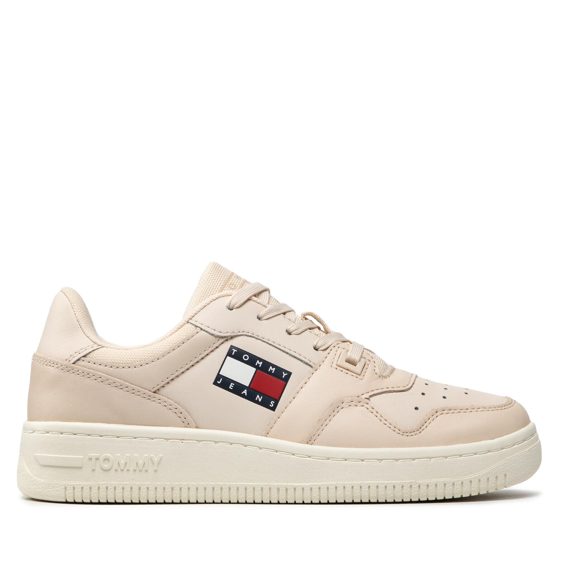 Tommy Jeans Sneakersy Retro Basket Wmn EN0EN01723 Béžová - Pepit.sk