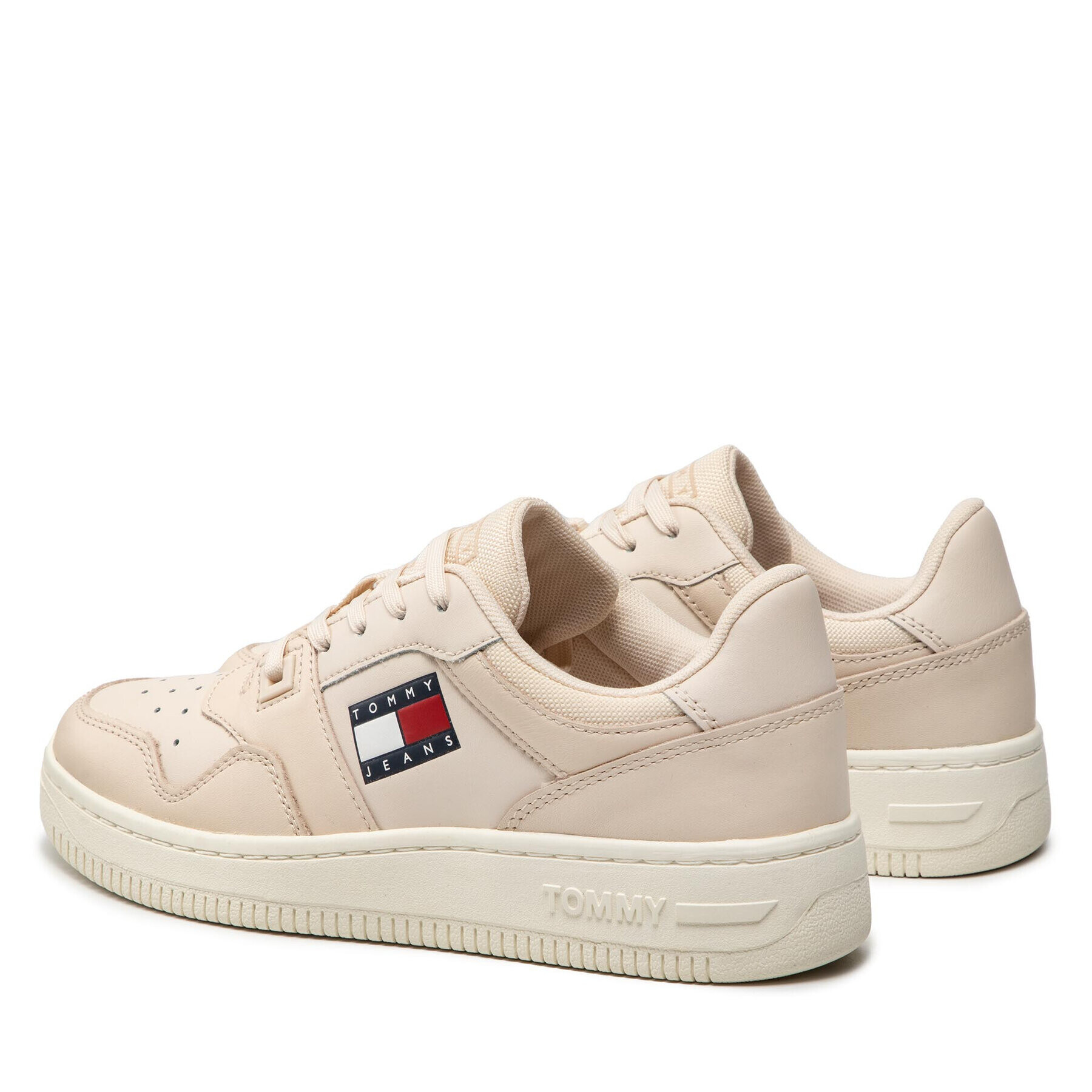 Tommy Jeans Sneakersy Retro Basket Wmn EN0EN01723 Béžová - Pepit.sk