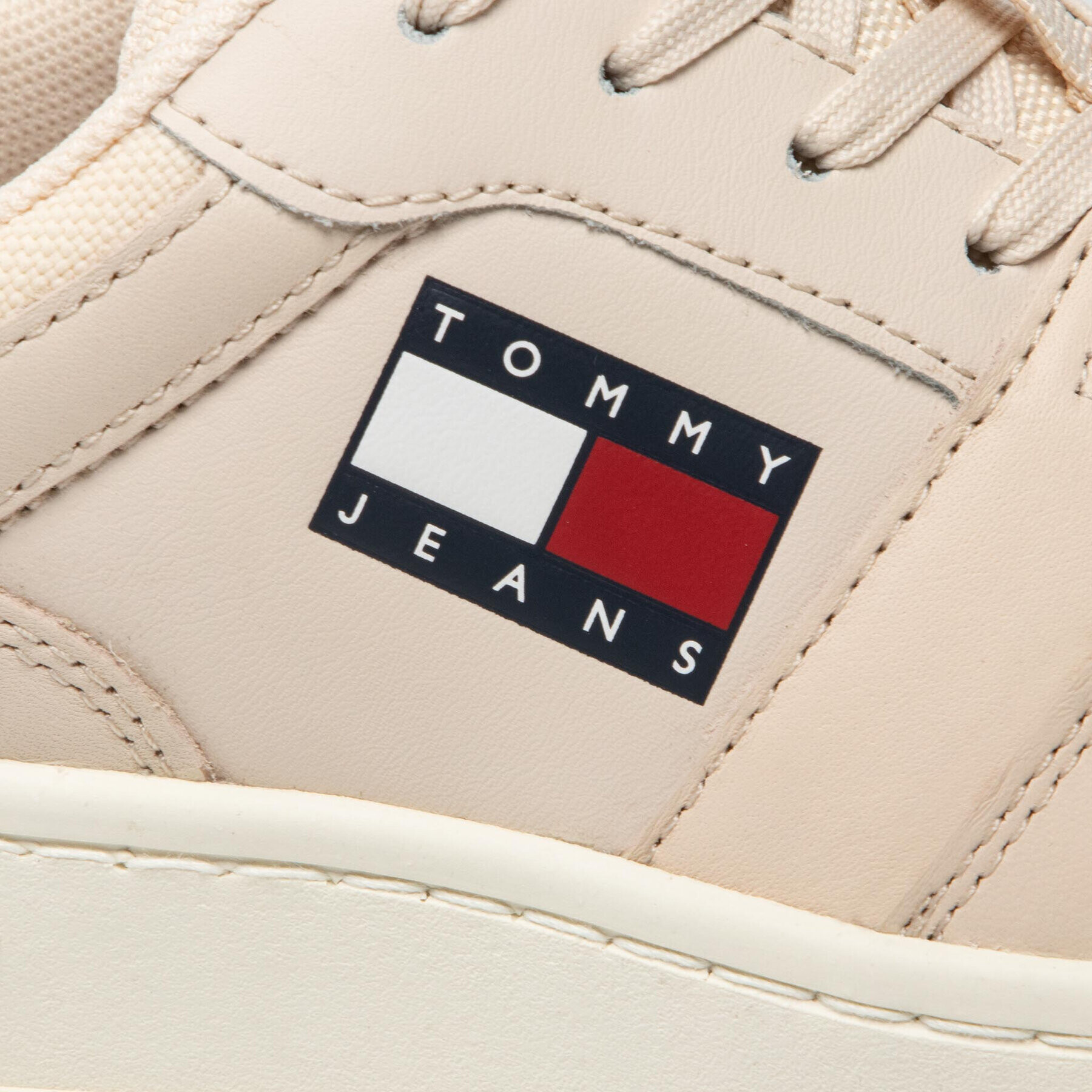 Tommy Jeans Sneakersy Retro Basket Wmn EN0EN01723 Béžová - Pepit.sk