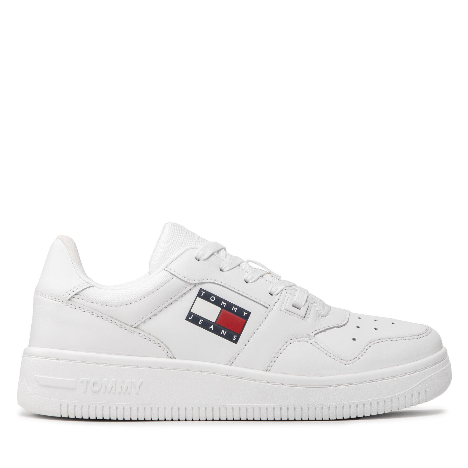 Tommy Jeans Sneakersy Retro Basket EN0EN01723 Biela - Pepit.sk