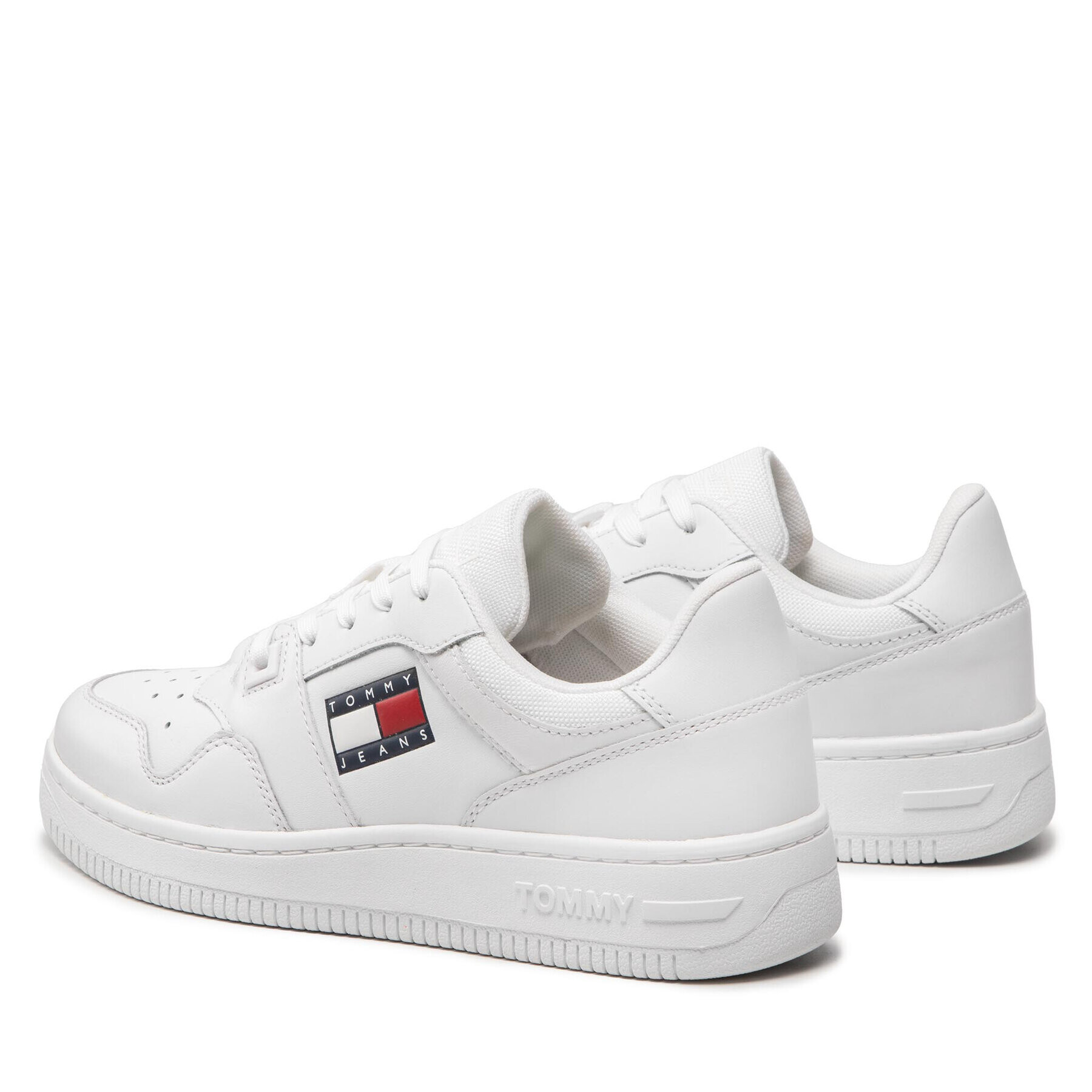 Tommy Jeans Sneakersy Retro Basket EN0EN01723 Biela - Pepit.sk